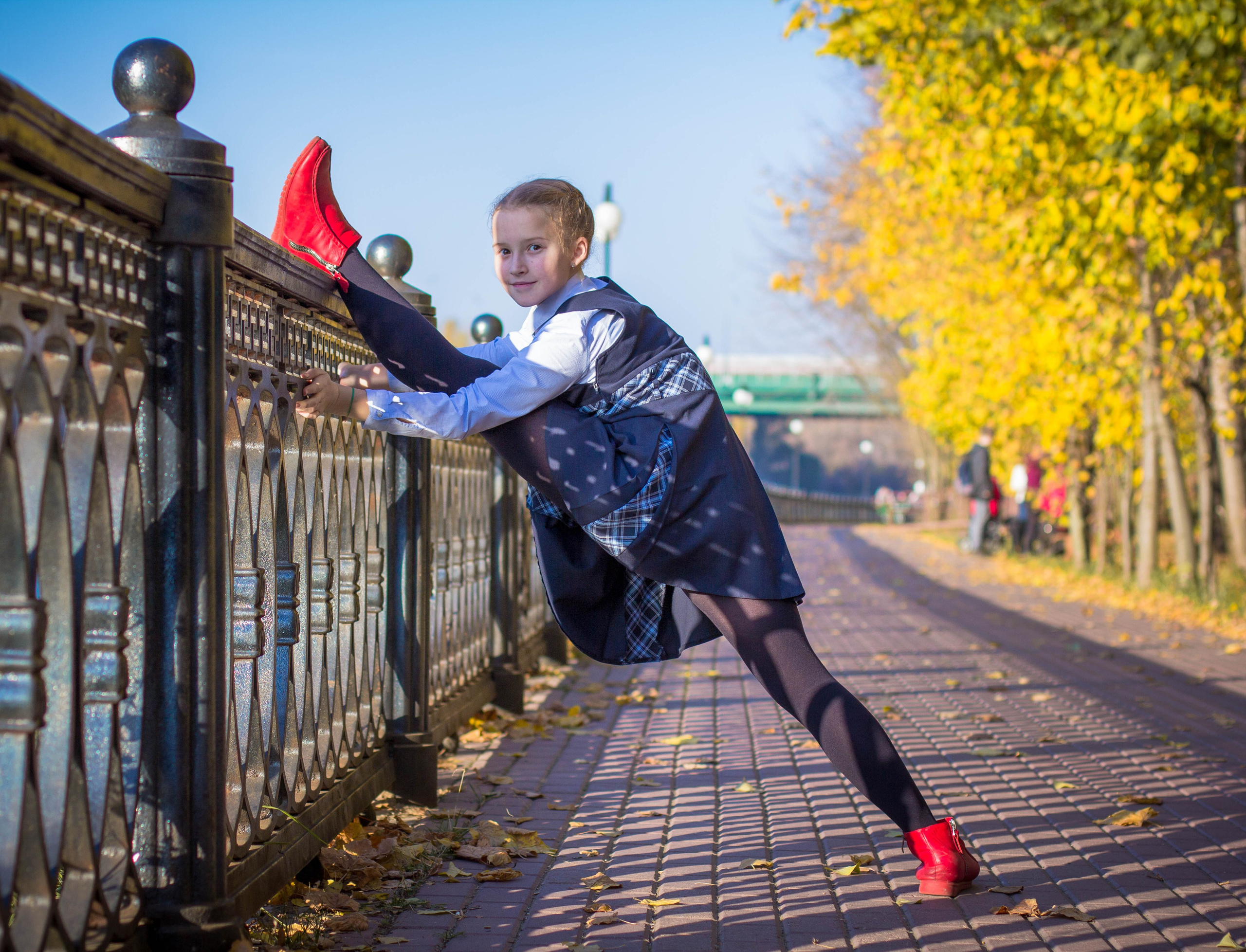 Прогулка осень Ховрино. Фотограф Москва Дылыкова Долгар