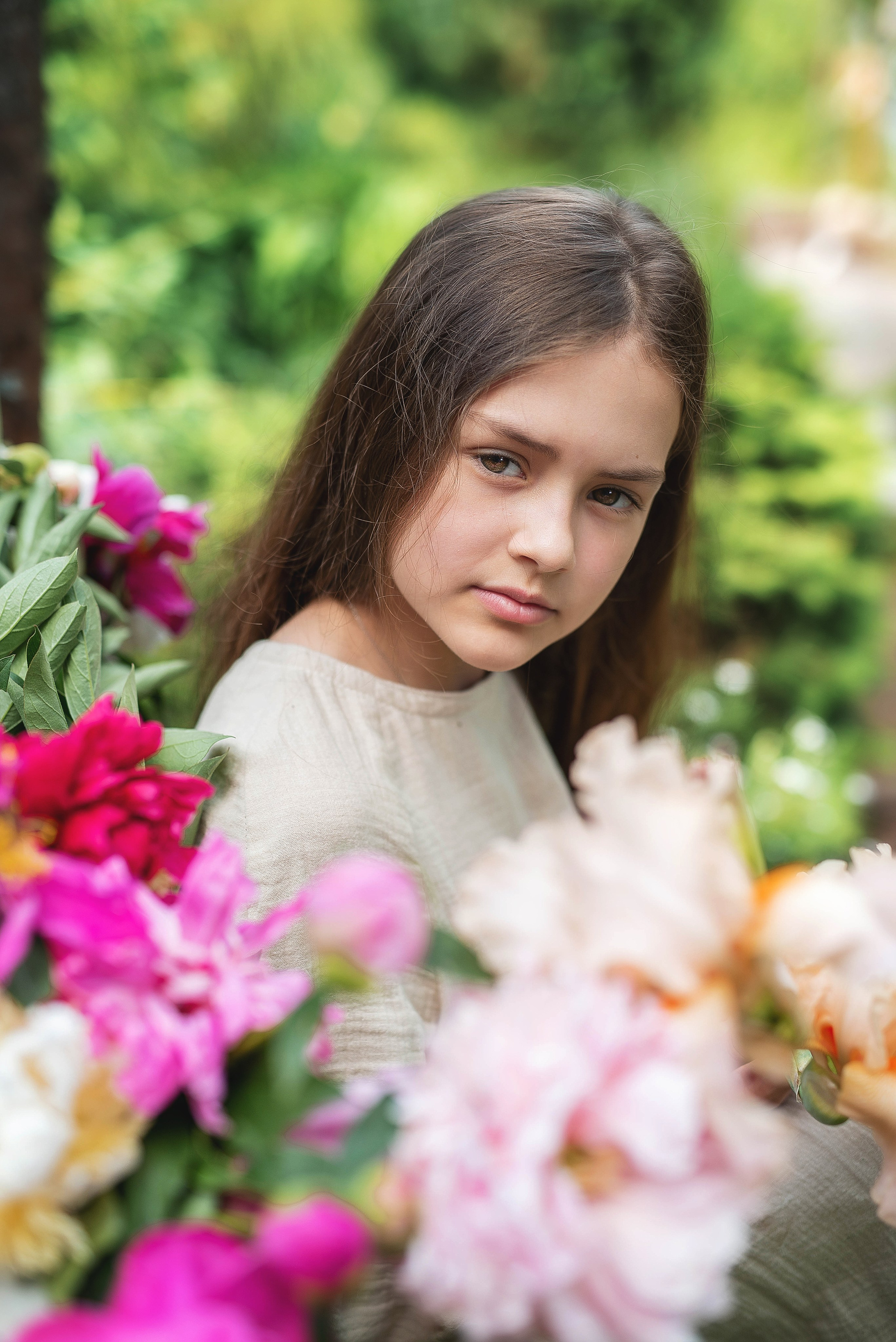 Фотосессия в пионах. Семейный, детский фотограф в Воронеже Анна Никитина