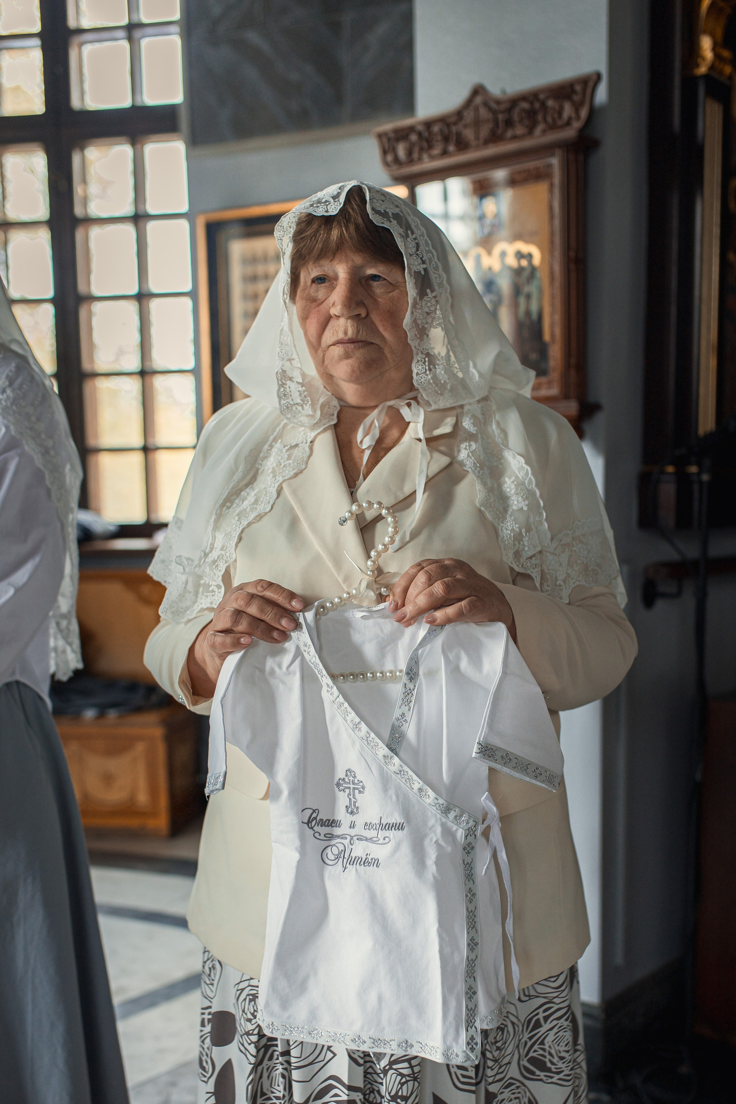 Крещение в Храме святого Иннокентия. Профессиональный фотограф в Москве и Мо Мария Шантарёва