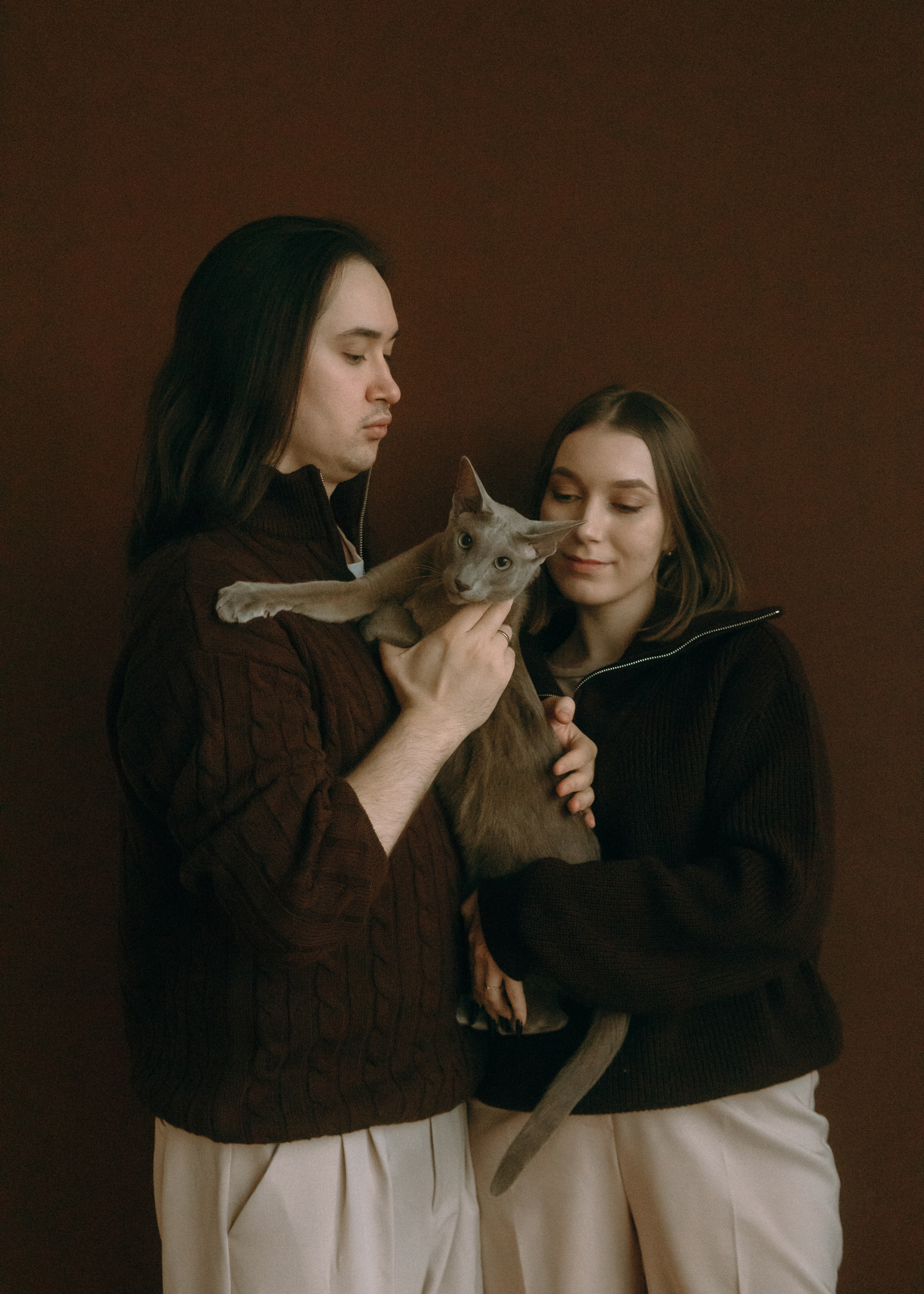 Амина, Булат и Орион. Фотограф-анималист Ксения Воробьева, Москва