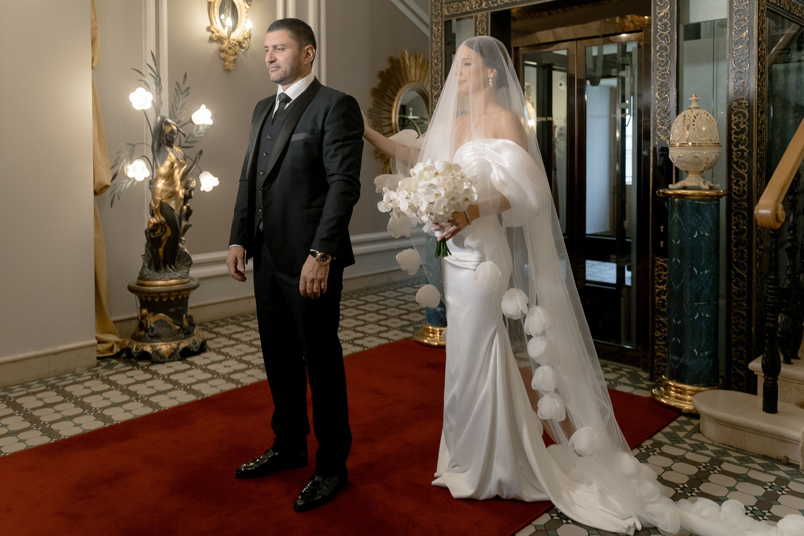 Trezzini Palace. Свадебный фотограф Москва