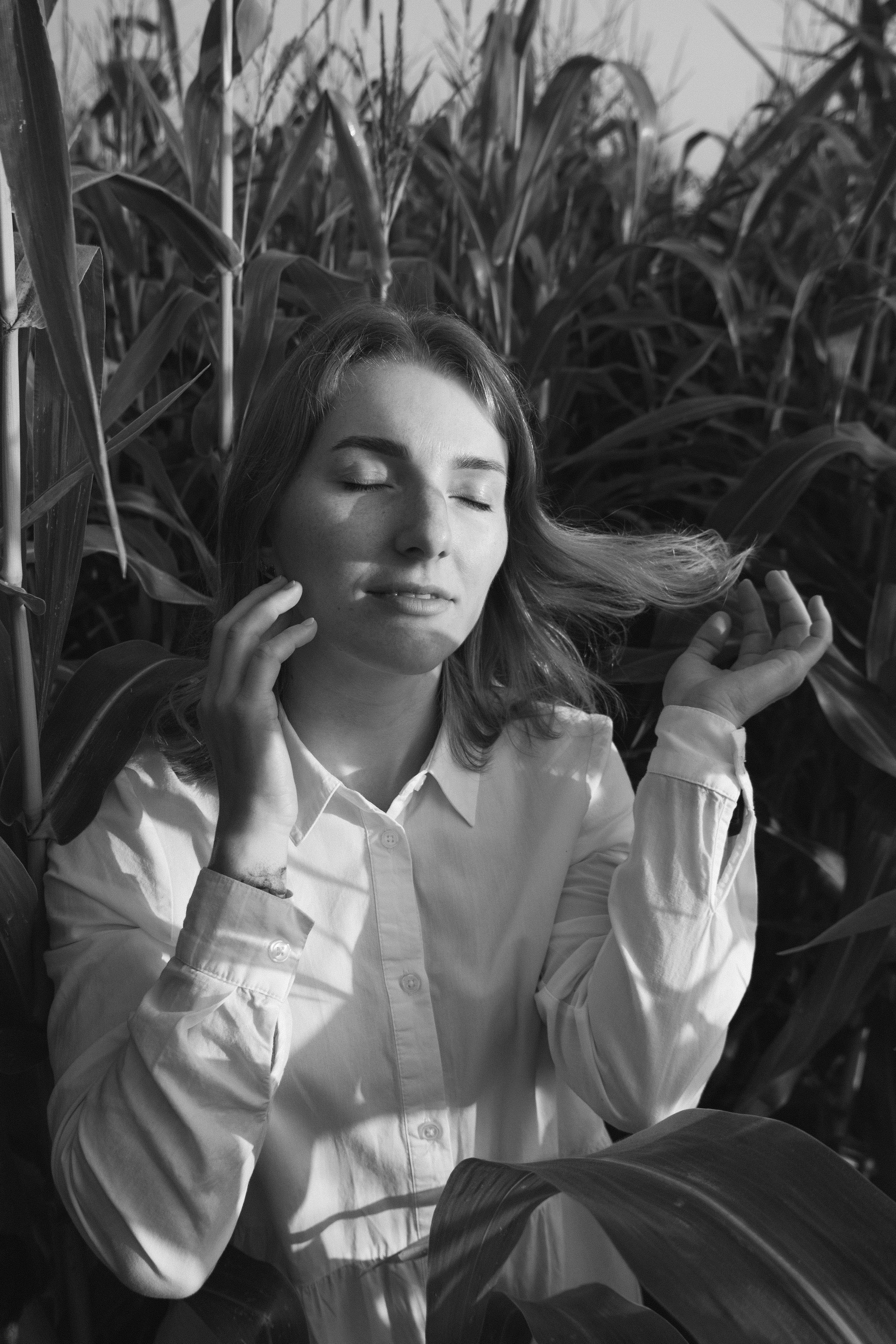 Летняя фотосессия за городом. Портретный фотограф в Краснодаре Лена Шевченко