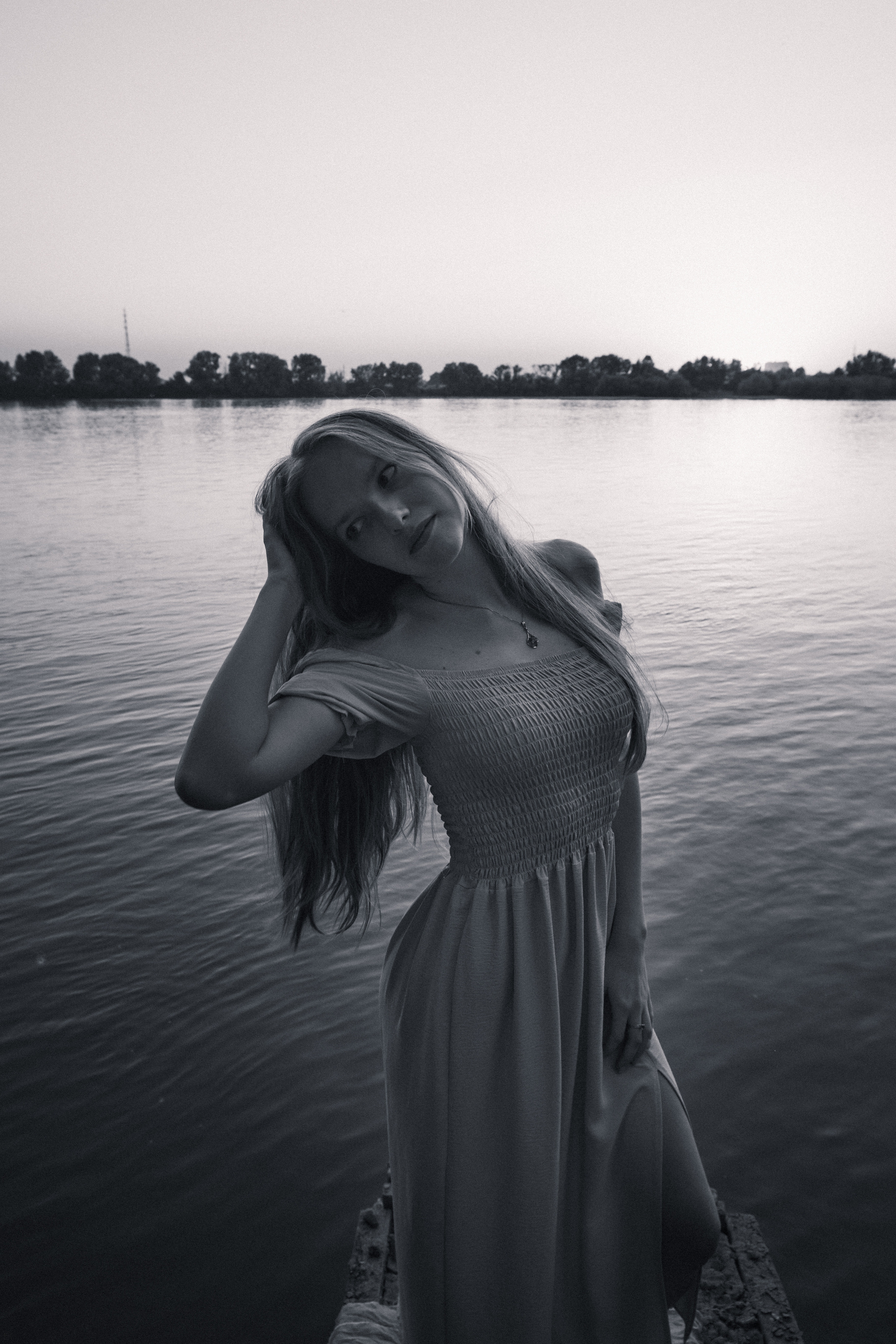 Летняя фотосессия у реки. Портретный фотограф в Краснодаре Лена Шевченко