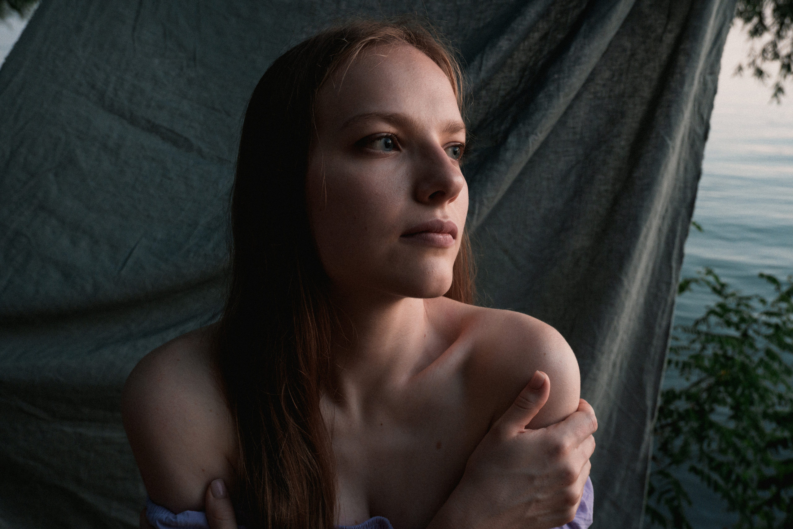 Летняя фотосессия у реки. Портретный фотограф в Краснодаре Лена Шевченко