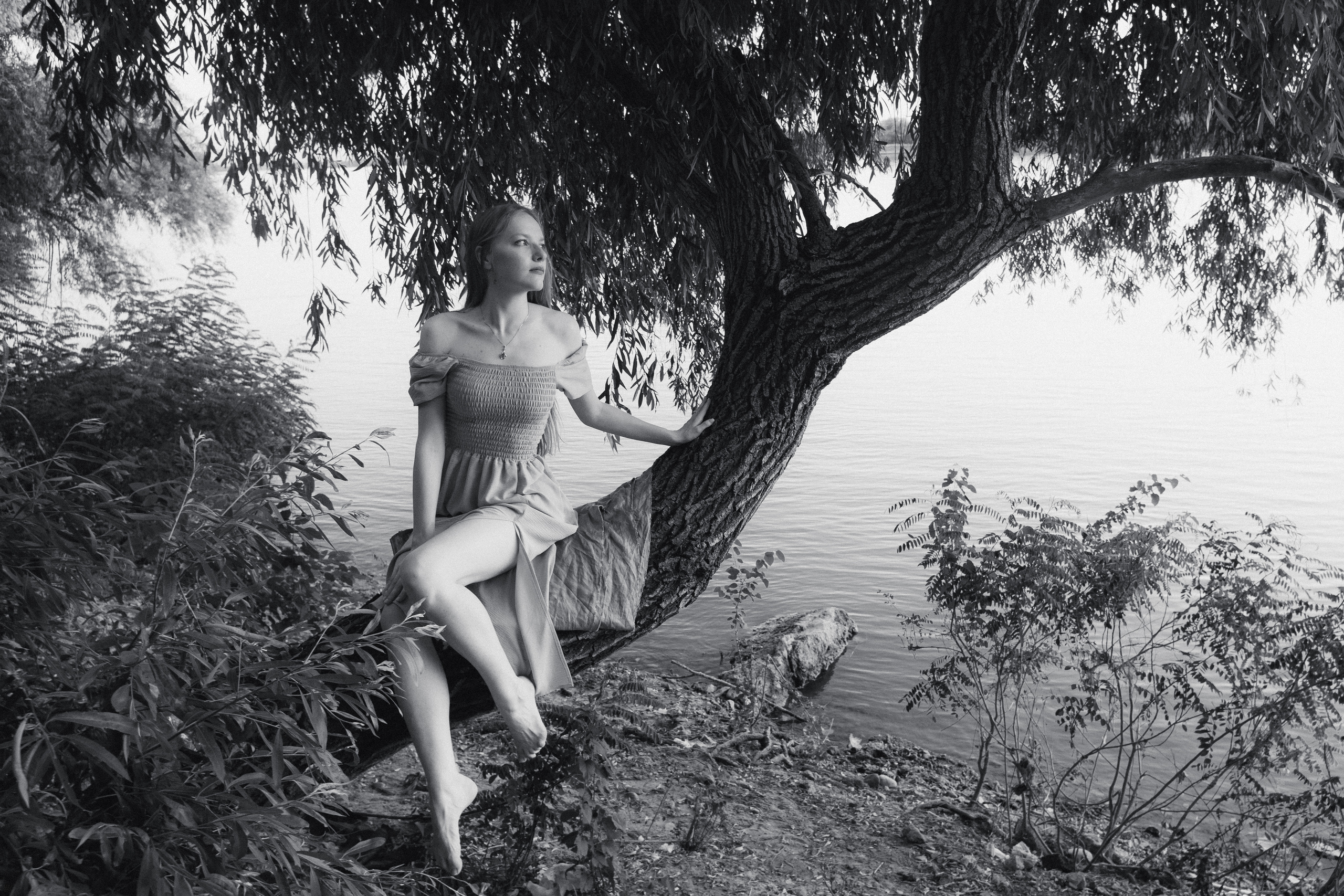 Летняя фотосессия у реки. Портретный фотограф в Краснодаре Лена Шевченко