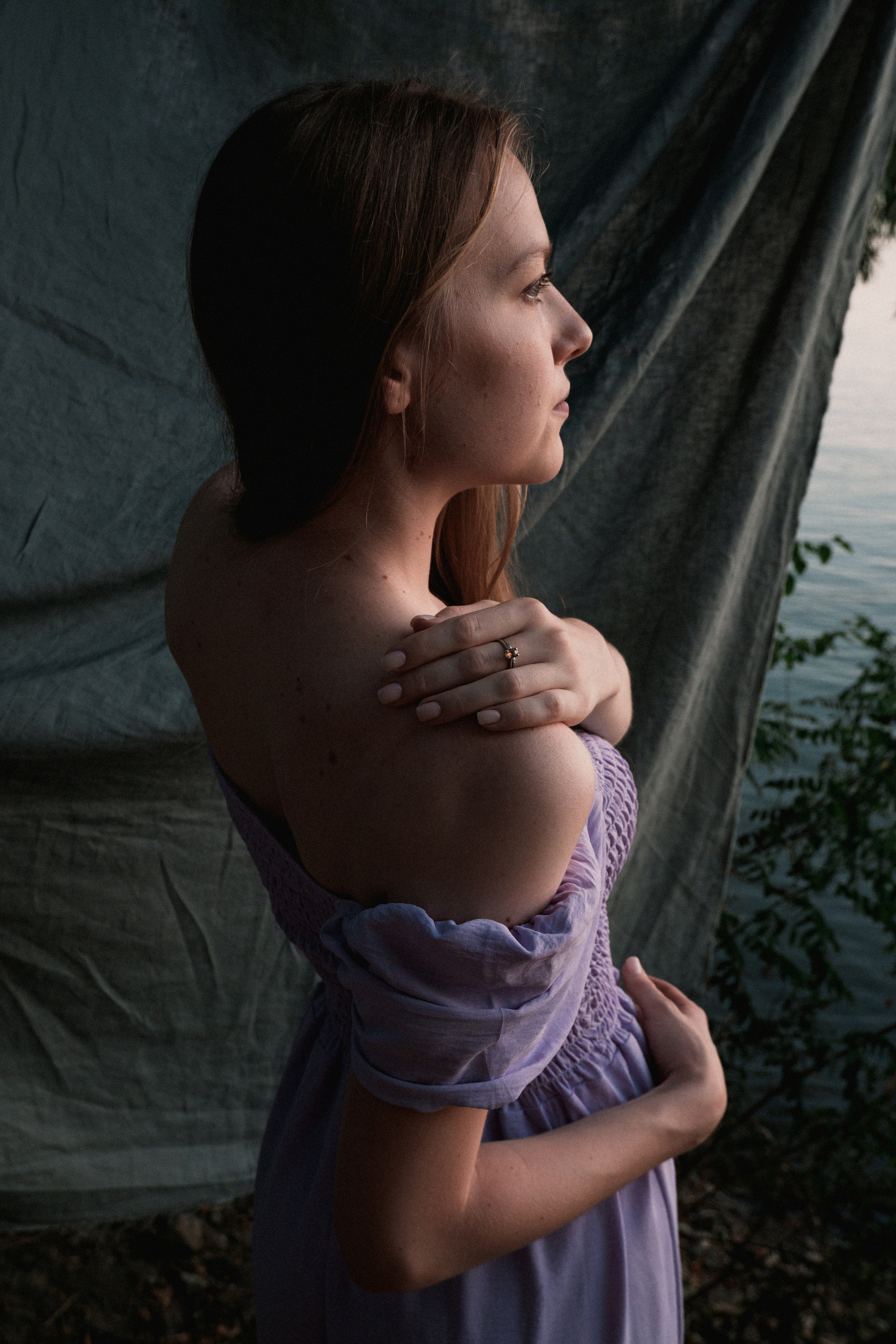 Летняя фотосессия у реки. Портретный фотограф в Краснодаре Лена Шевченко