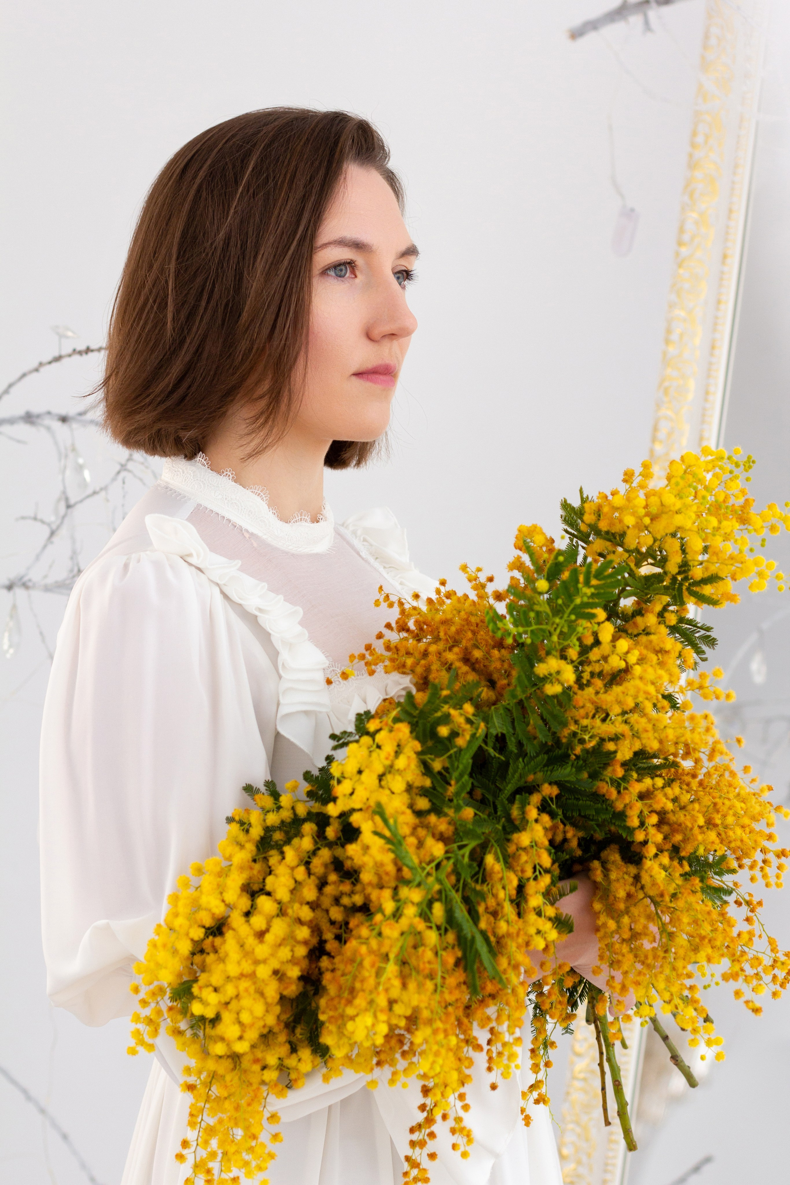 Фотодень с мимозой. Портретный и семейный фотограф в Санкт-Петербурге Ульяна Жукова