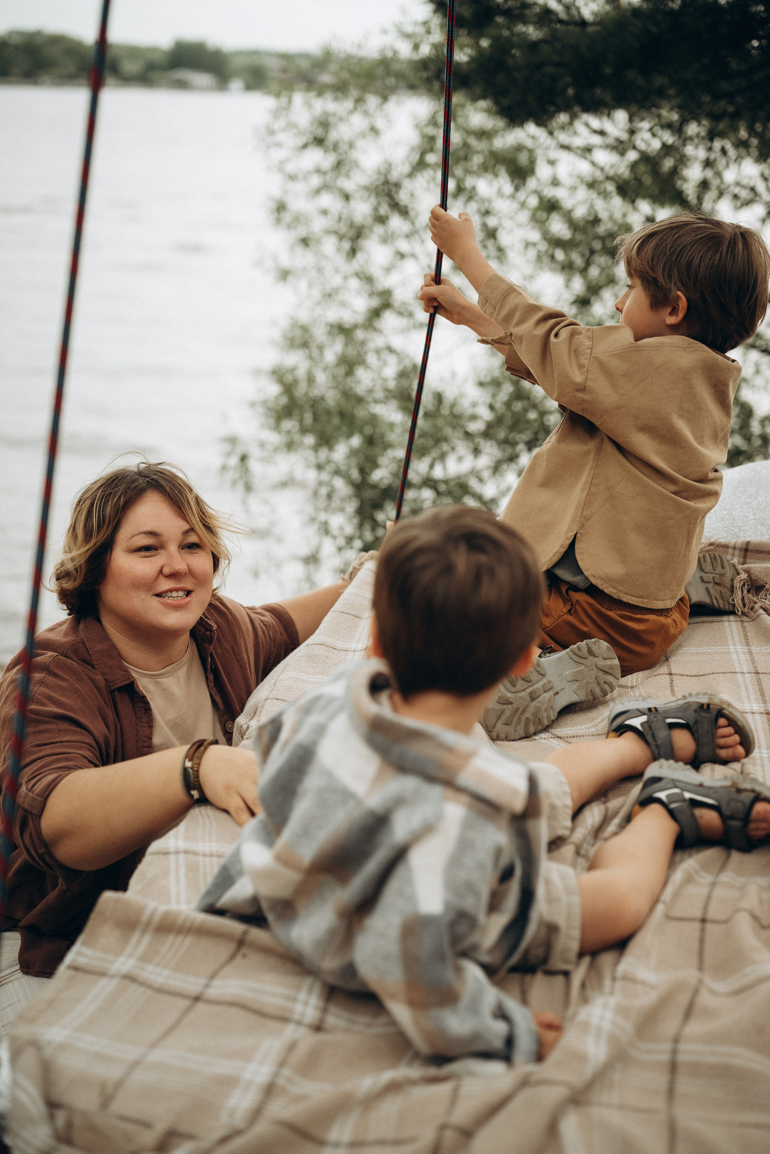 Летним вечером…. Семейный фотограф в Москве Дарья Пузикова