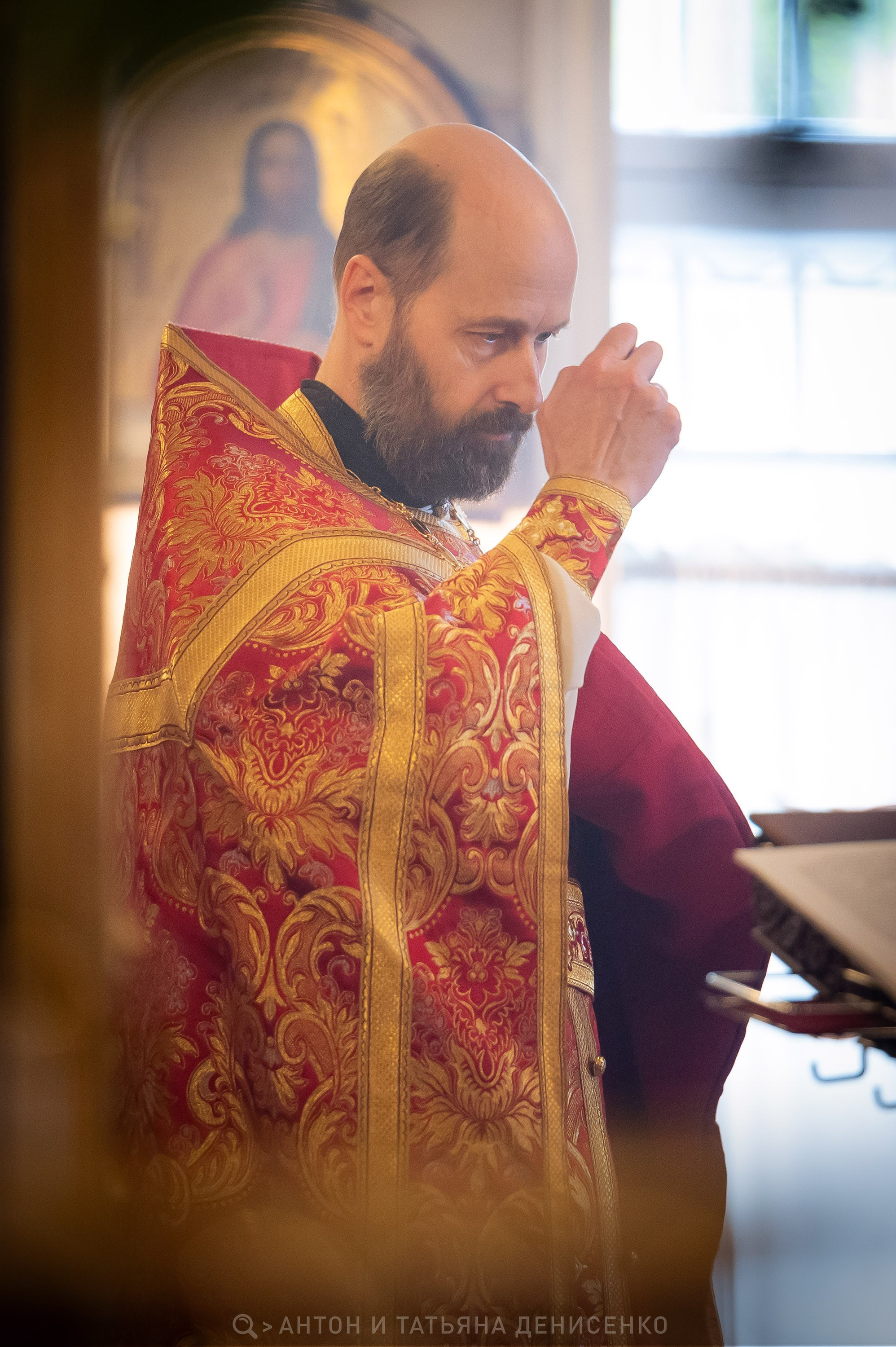 Храм Преображения Господня в Богородском. Антипасха. Антон и Татьяна Денисенко — В храме