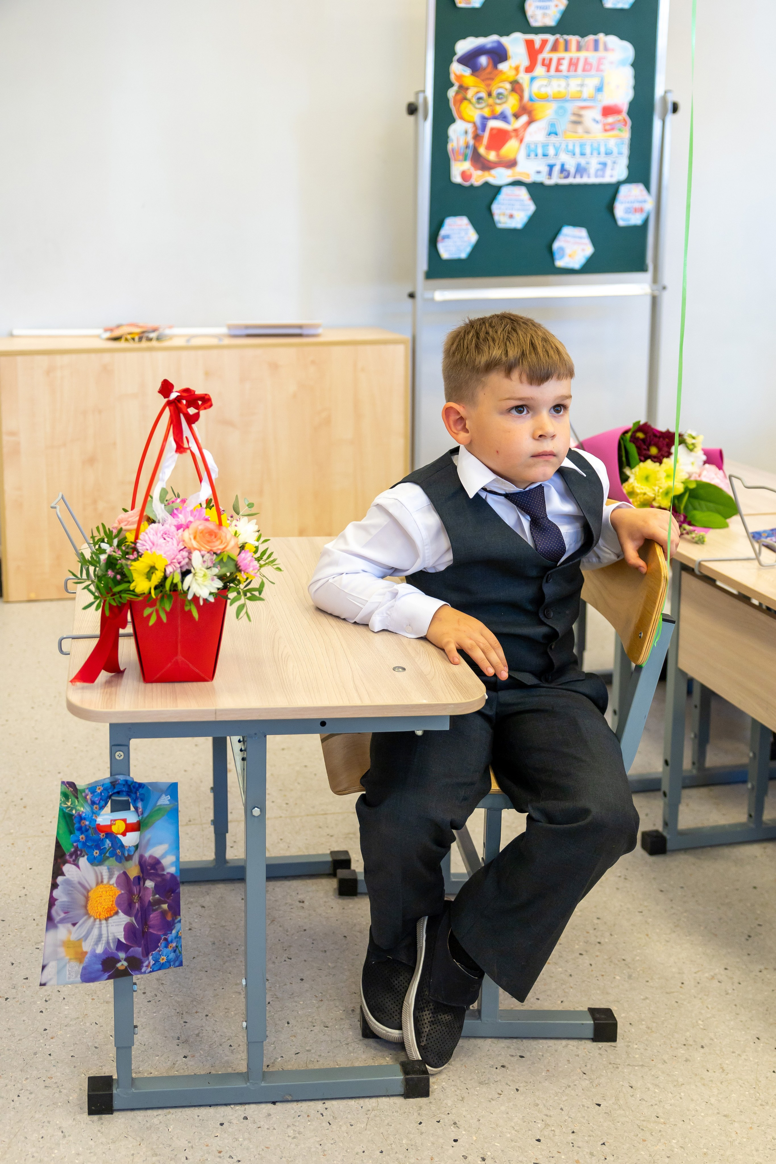 Первый раз в первый класс (репортажная съемка). Фотограф в Серпухове Наталья Руденко