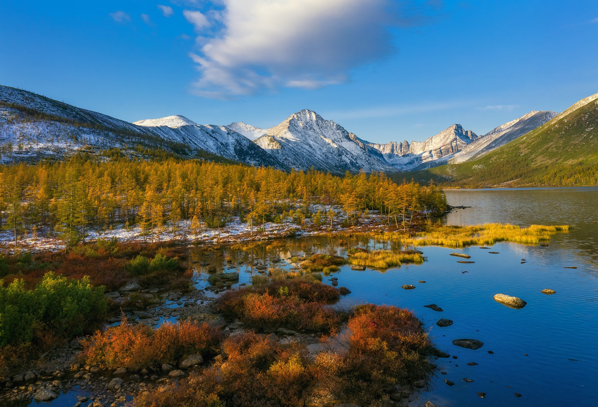 Магаданская область. ОЗЕРО ДЖЕКА ЛОНДОНА