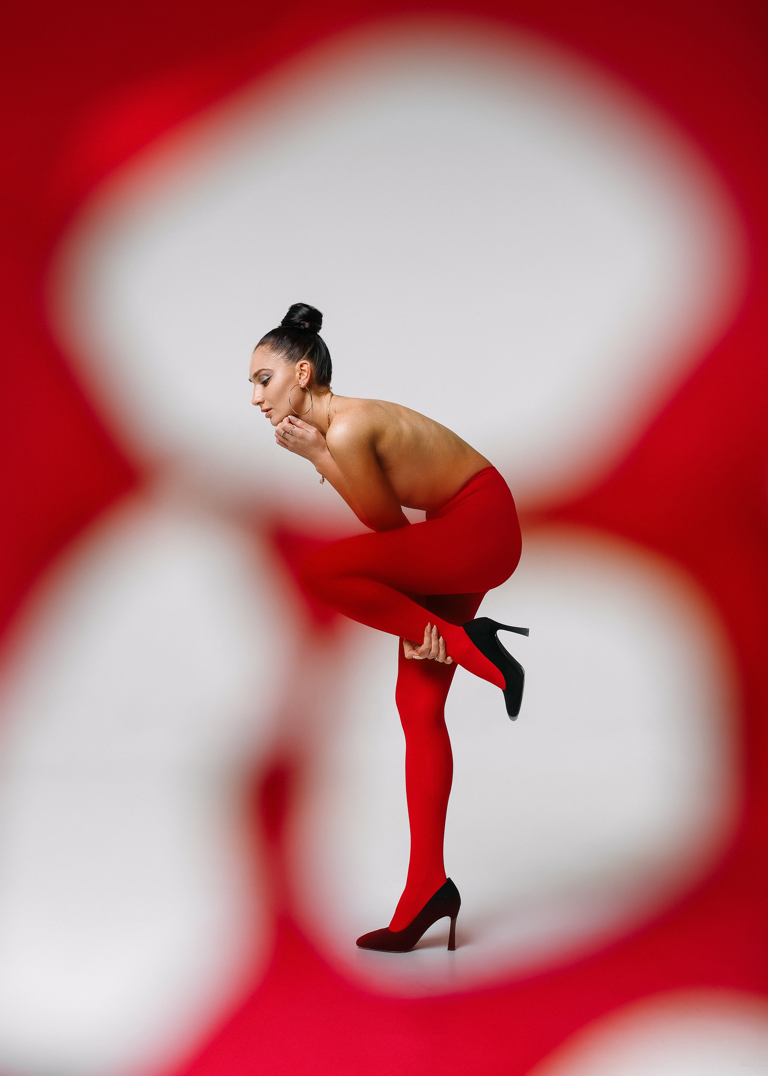 Ксения — фэшн фотосессия в студии. Свадебный и портретный фотограф в Санкт-Петербурге Анна Демьянова