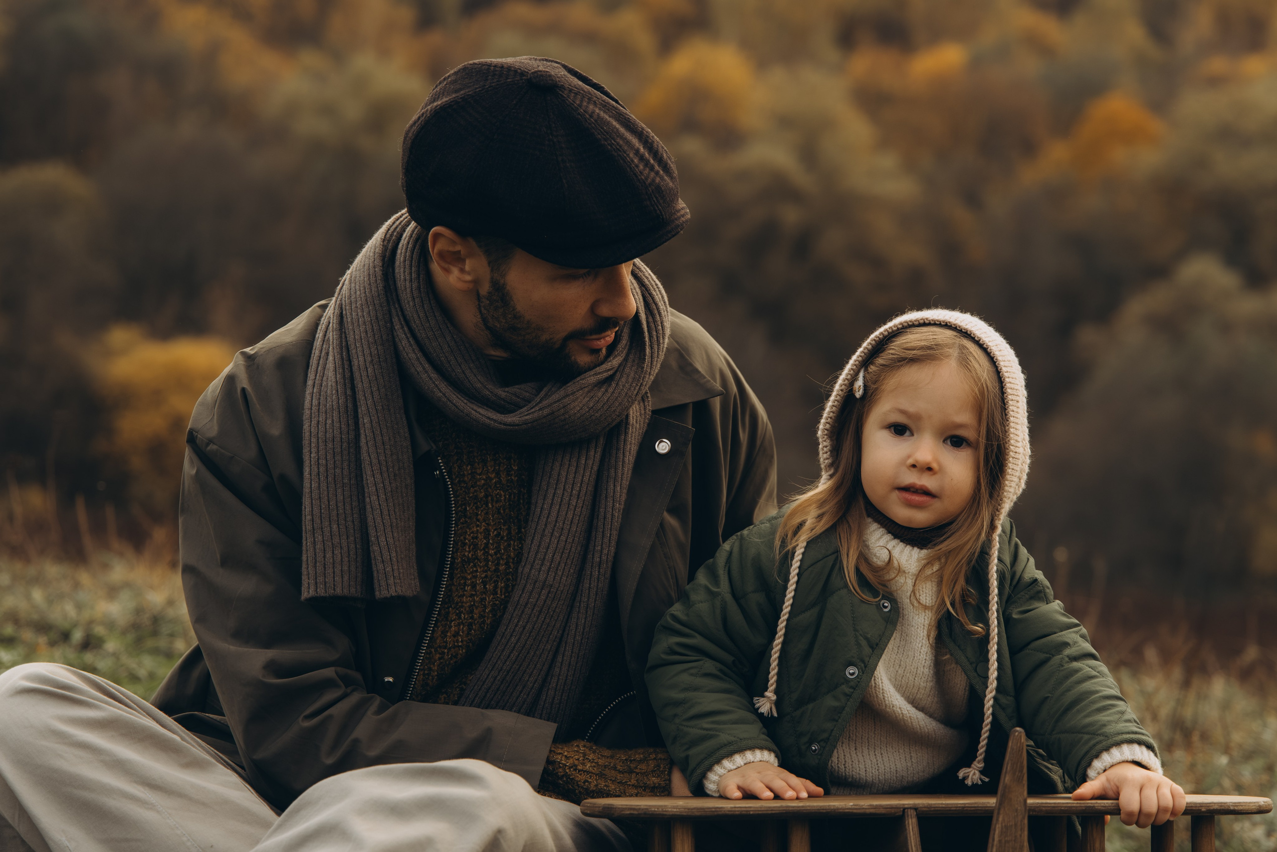 Теплая осенняя история. Семейный фотограф в Москве Лоншакова Кристина