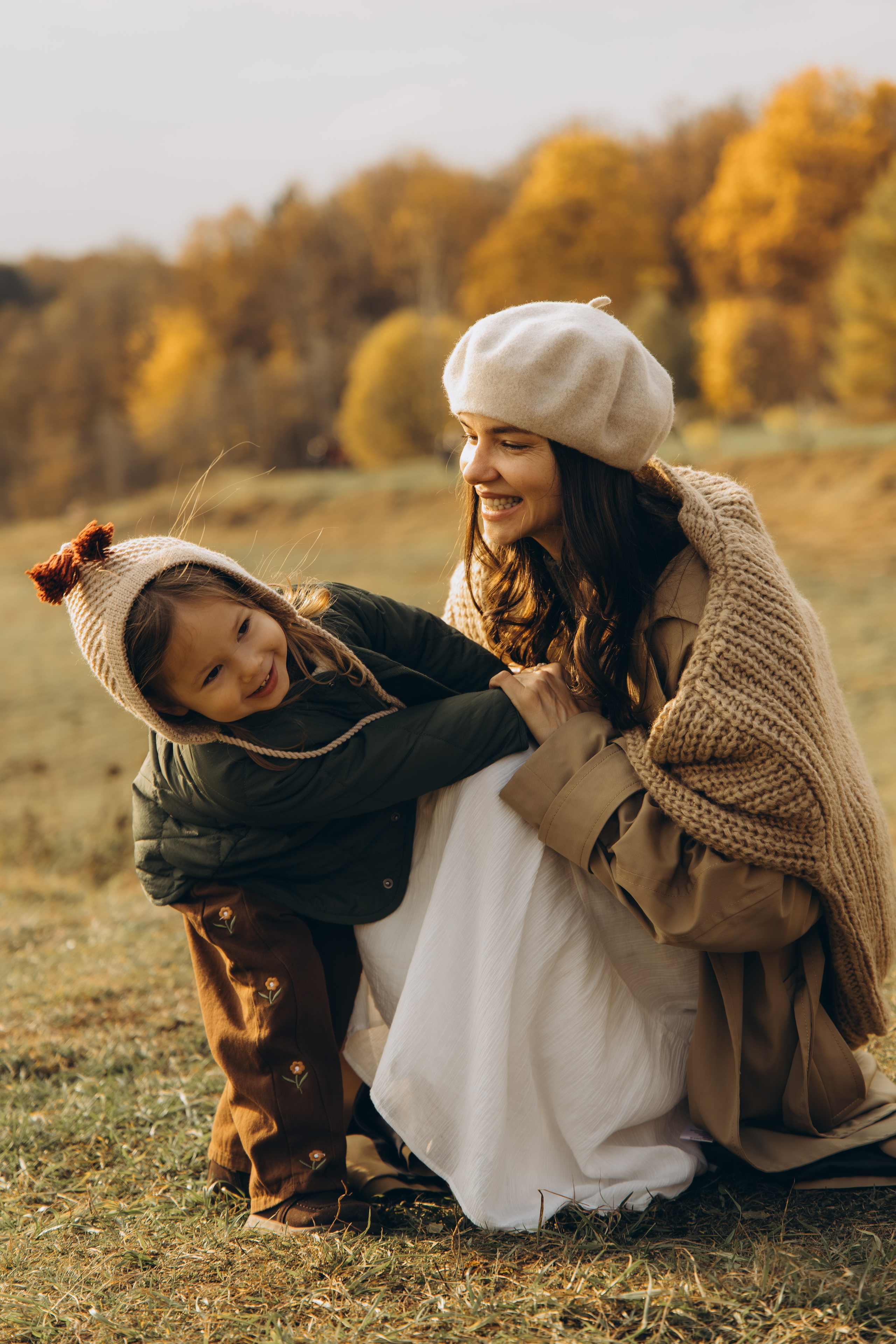 Теплая осенняя история. Семейный фотограф в Москве Лоншакова Кристина