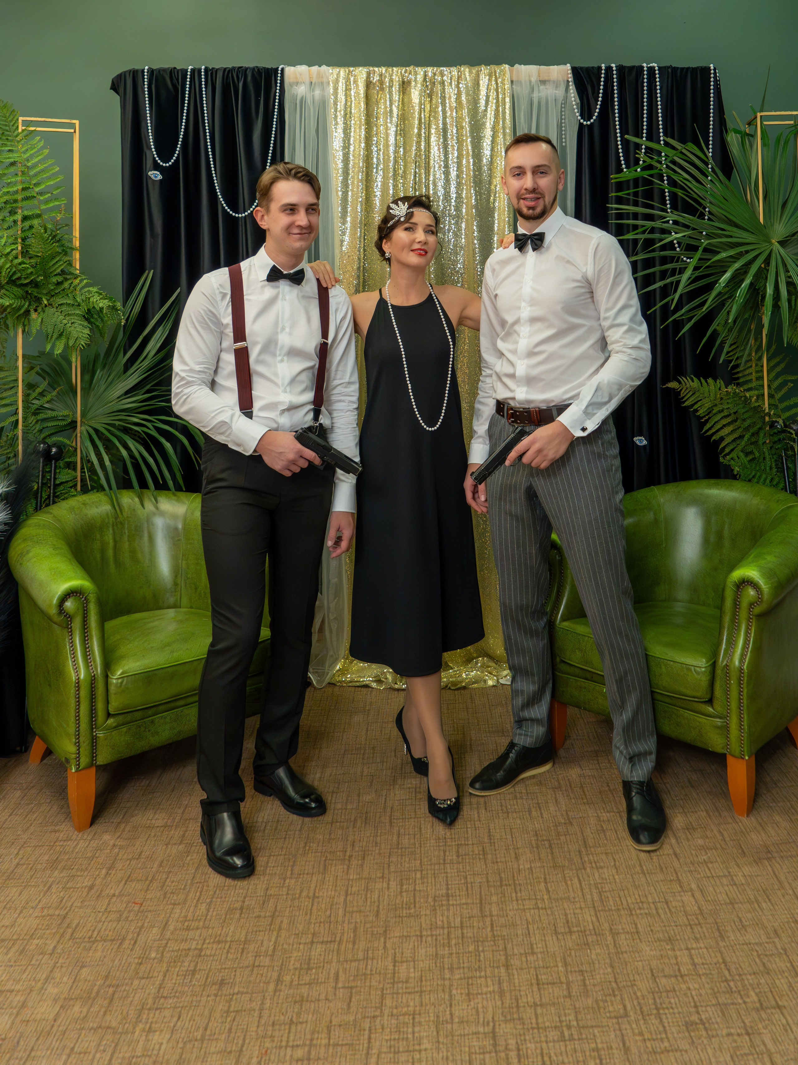 Новый год в стиле Great Gatsby. Репортажный фотограф в Красной Поляне и Сочи Павлюченко Екатерина