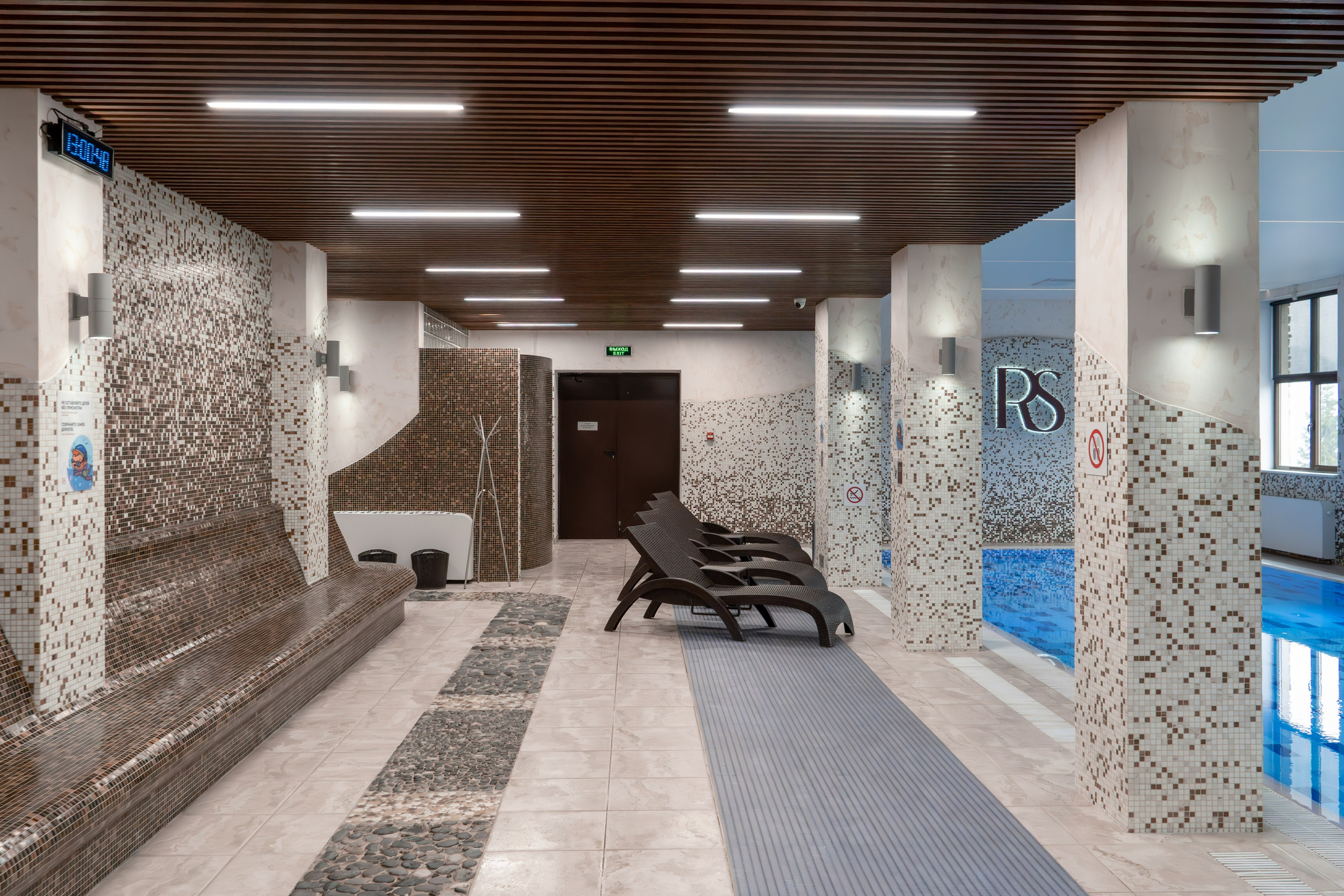 Термальная зона в отеле Rosa Springs. Репортажный фотограф в Красной Поляне и Сочи Павлюченко Екатерина