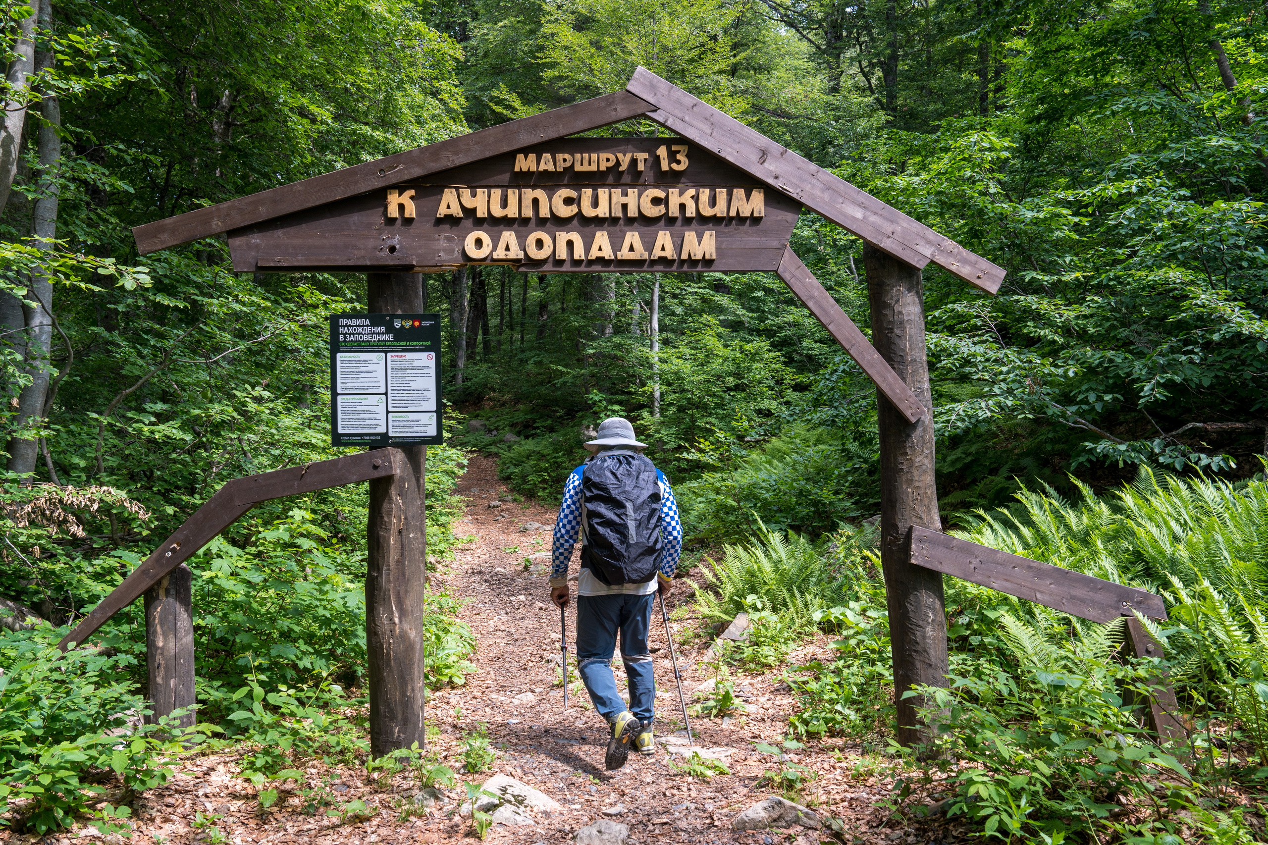 MICE мероприятие для компании «Доставка морем»: хайкинг к Ачипсинским водопадам. Репортажный фотограф в Красной Поляне и Сочи Павлюченко Екатерина
