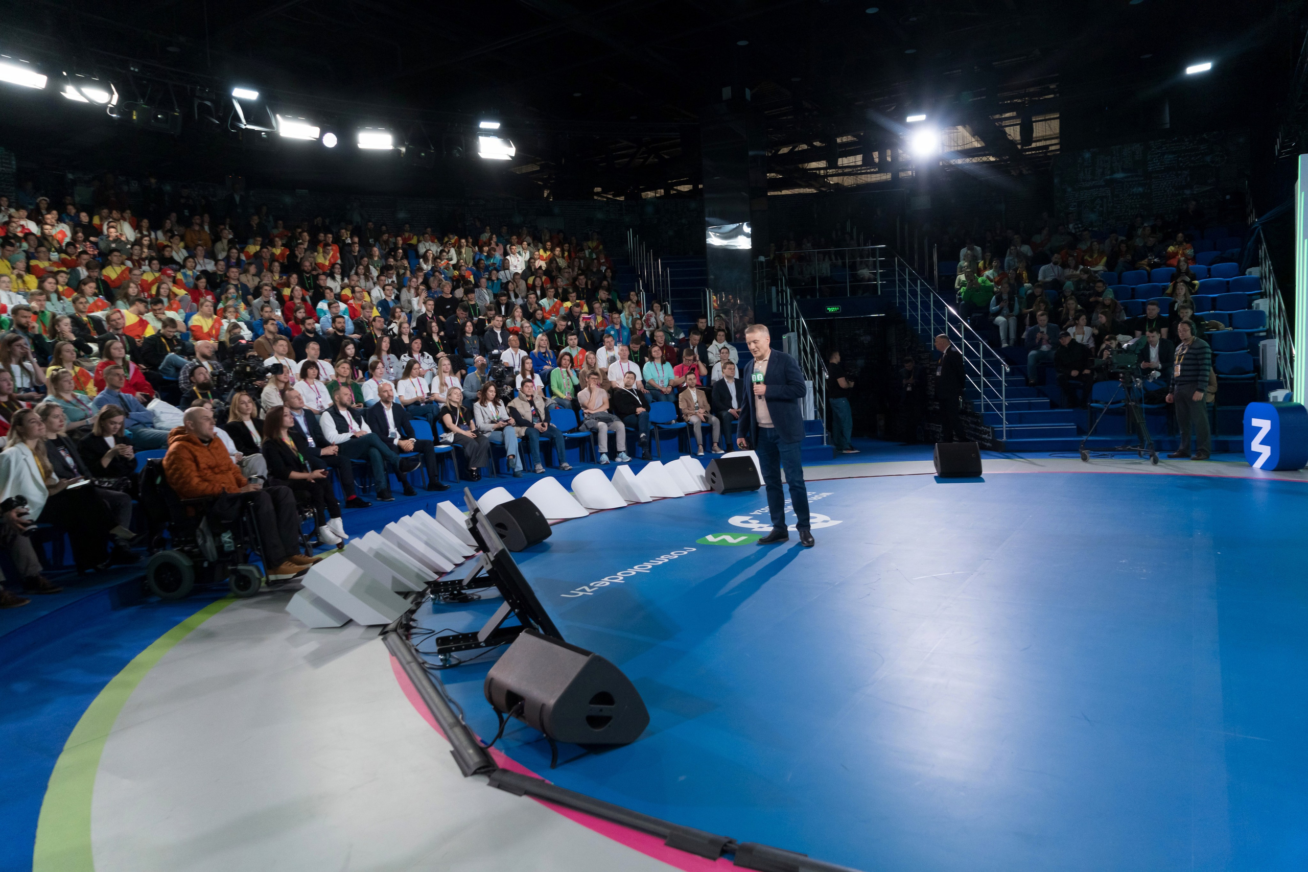 Герман Греф на Всемирном Фестивале Молодежи 2024. Репортажный фотограф в Красной Поляне и Сочи Павлюченко Екатерина