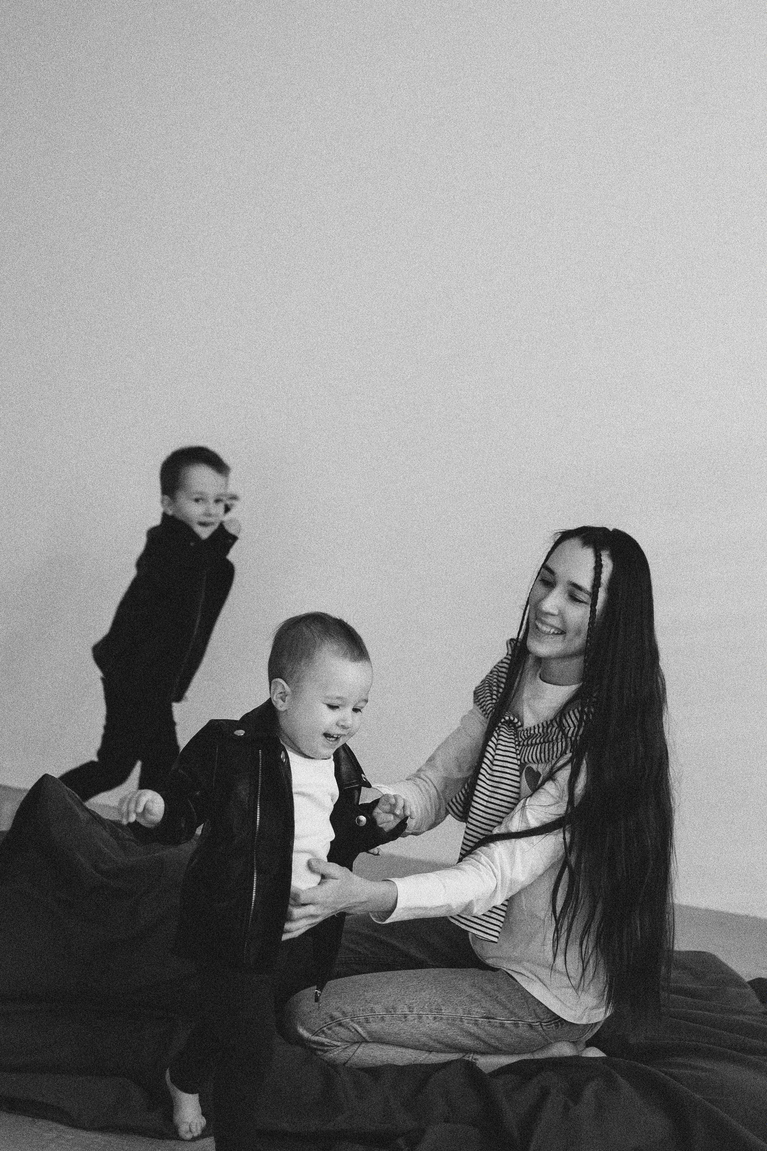 Семейная история в студии. Семейный и детский фотограф, таганрог, ростов-на-дону