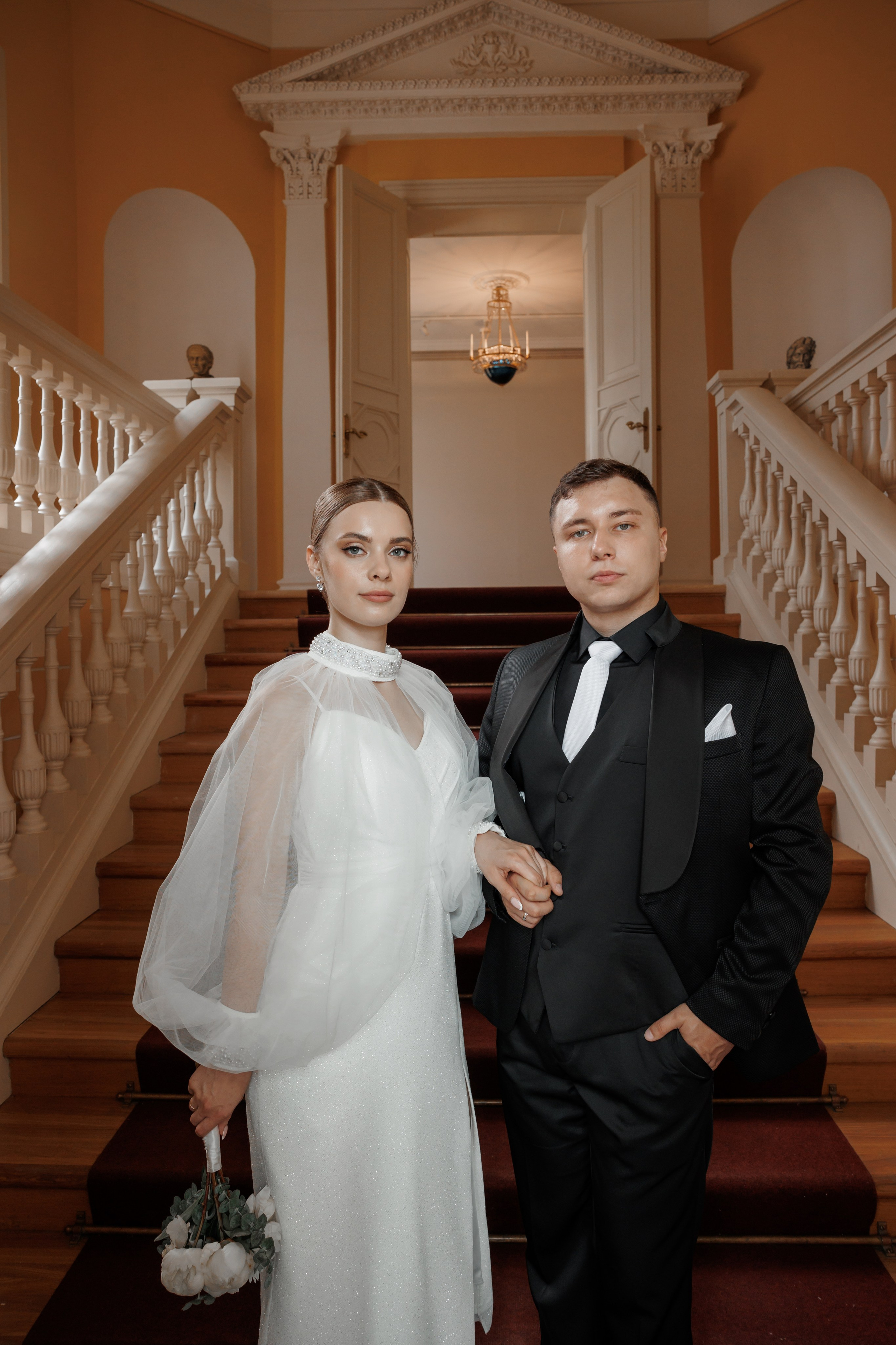 Анна и Сергей, Особняк Муравьевых-Апостолов, прогулка по ВДНХ, ресторан «Домик в саду». Свадебный и репортажный фотограф (Москва, Королев и другие)