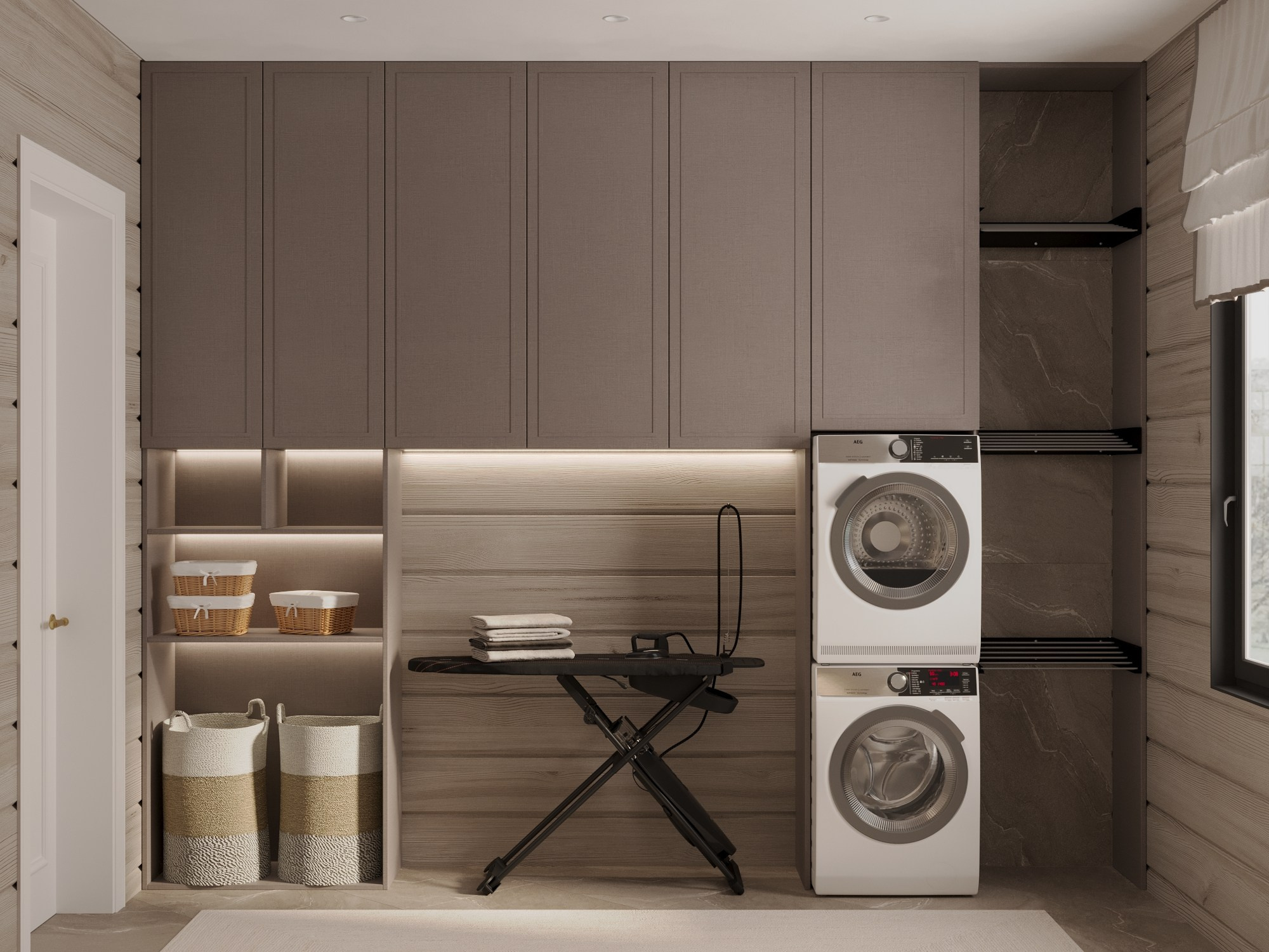 Прачечная. 3D-дизайнер Кристина Пуляевская
