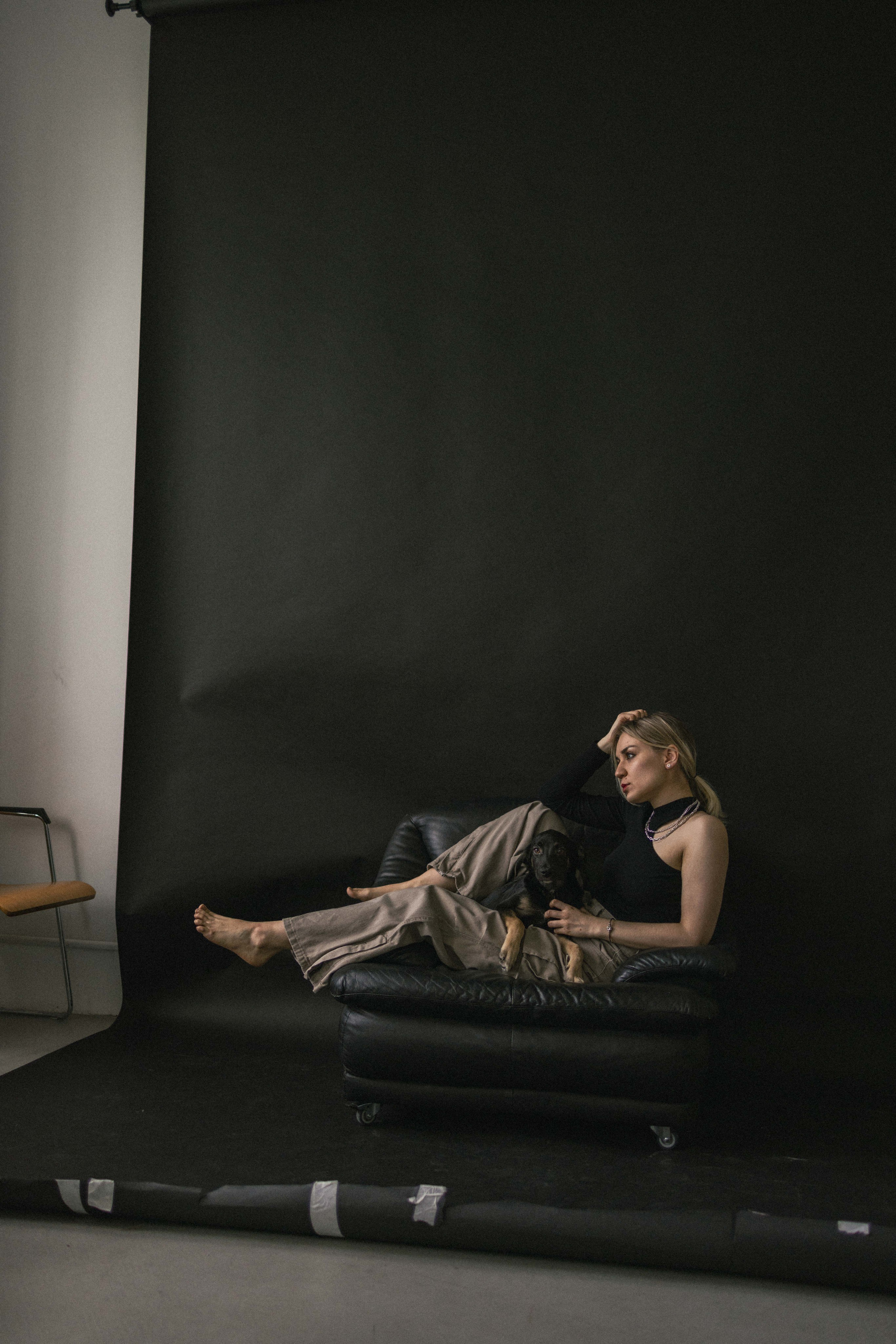 Крис и Тэдди. Фотограф-анималист в Москве Лера Черноног