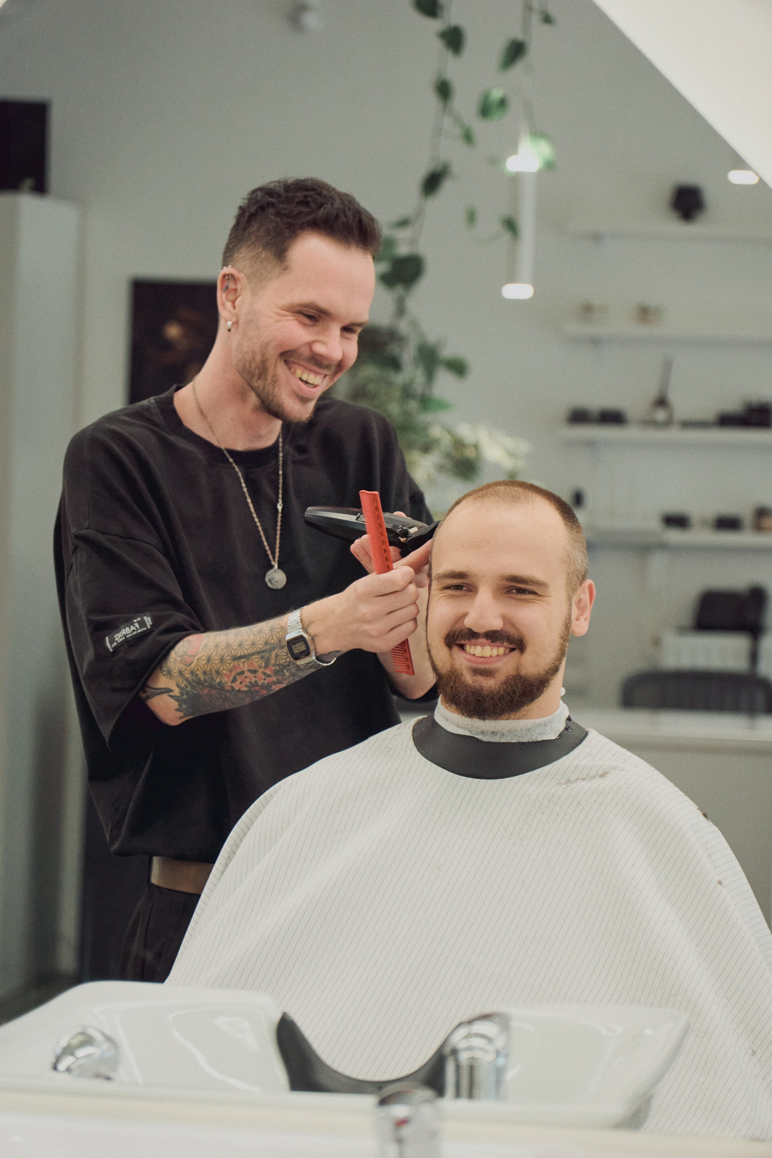 Барбершоп и барберы. Фотограф Валерий Федяев | vallerzu
