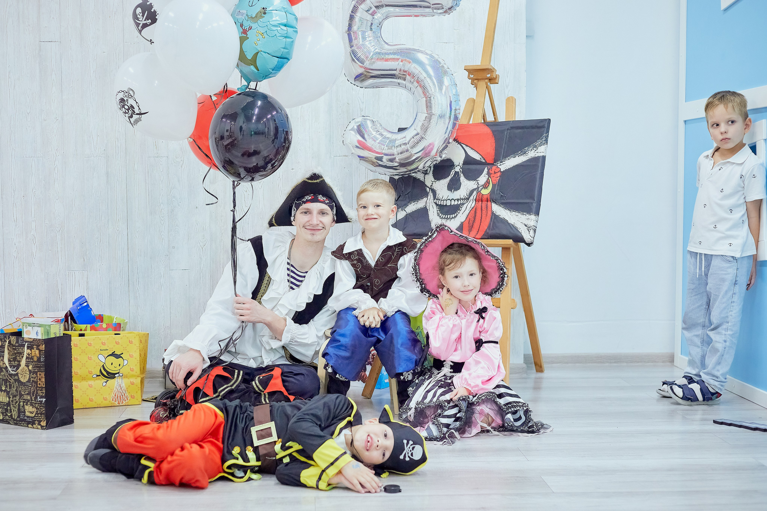 День Рождение Степана 5 лет, съёмка 3 часовой программы. Семейный и детский фотограф в Ярославле Юлия Галашина