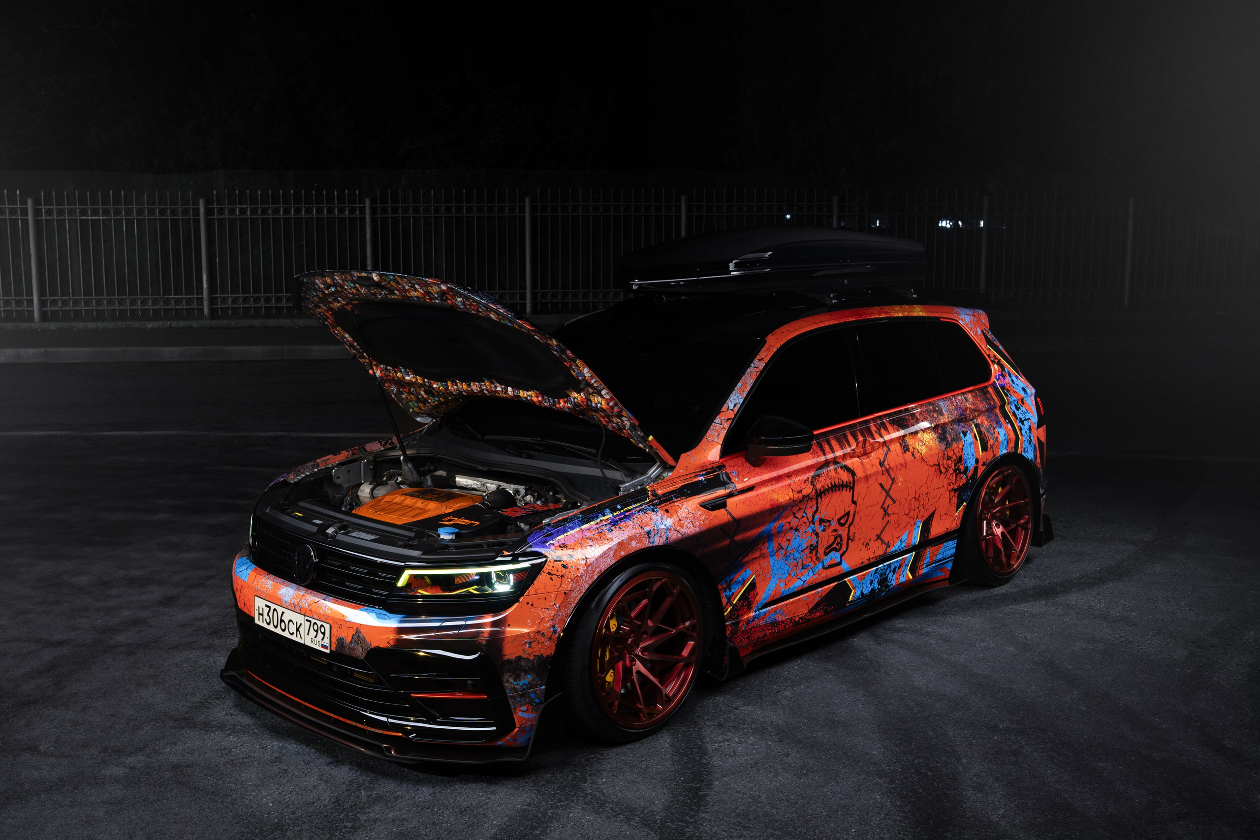 Volkswagen Tiguan Frankenstein. Автомобильный фотограф в Москве | Базилев Александр