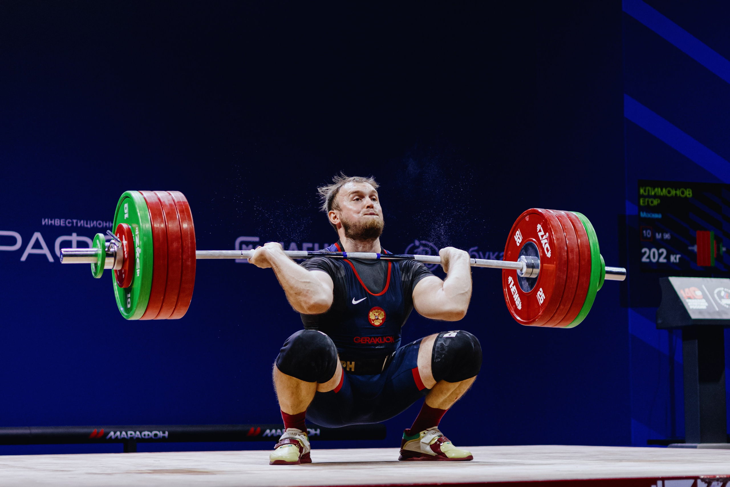 Чемпионат России по тяжелой атлетике 2025. Фотограф в Москве и Санкт-Петербурге Дарина