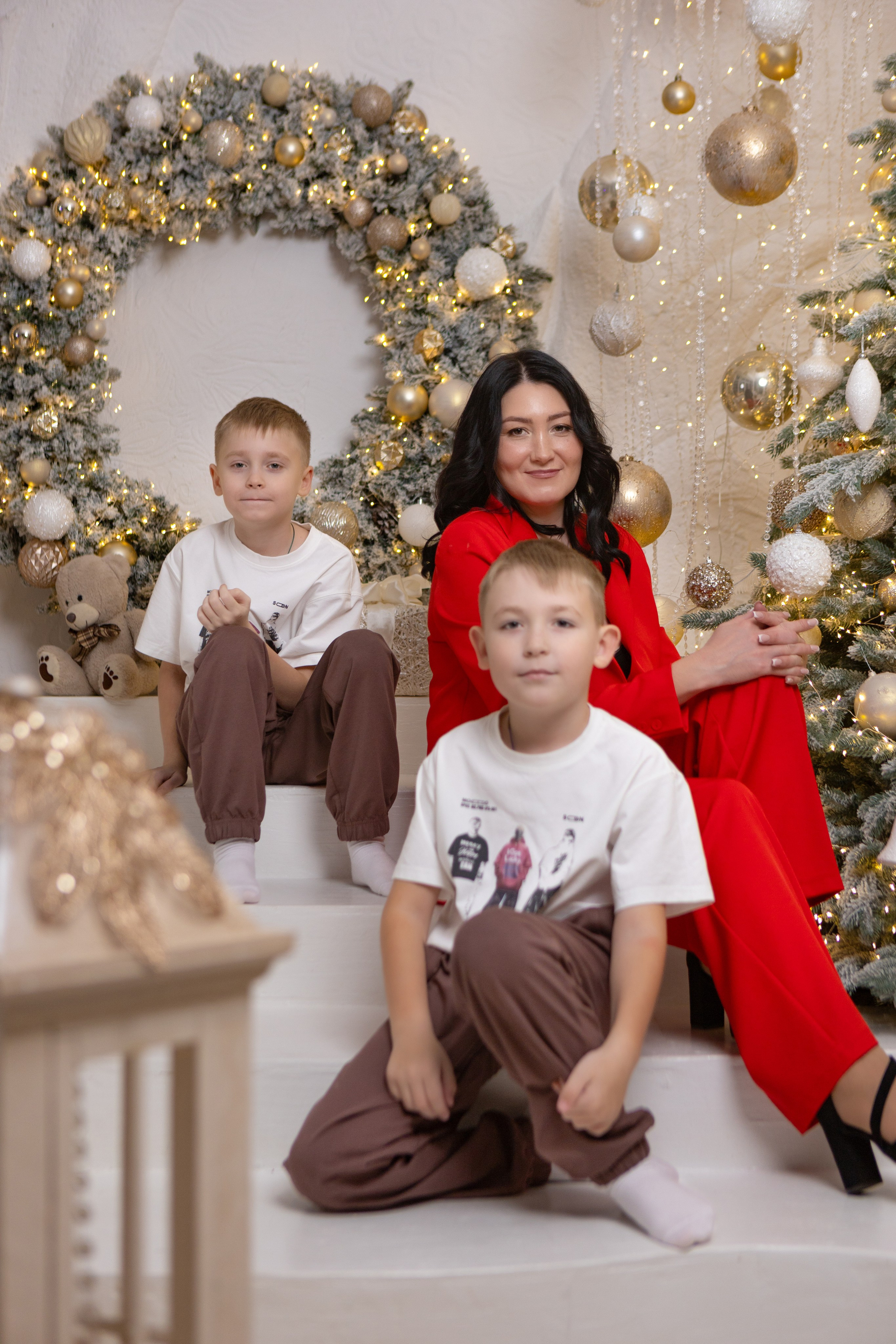 Новогодняя съёмка. Олеся Кунц. Фотограф