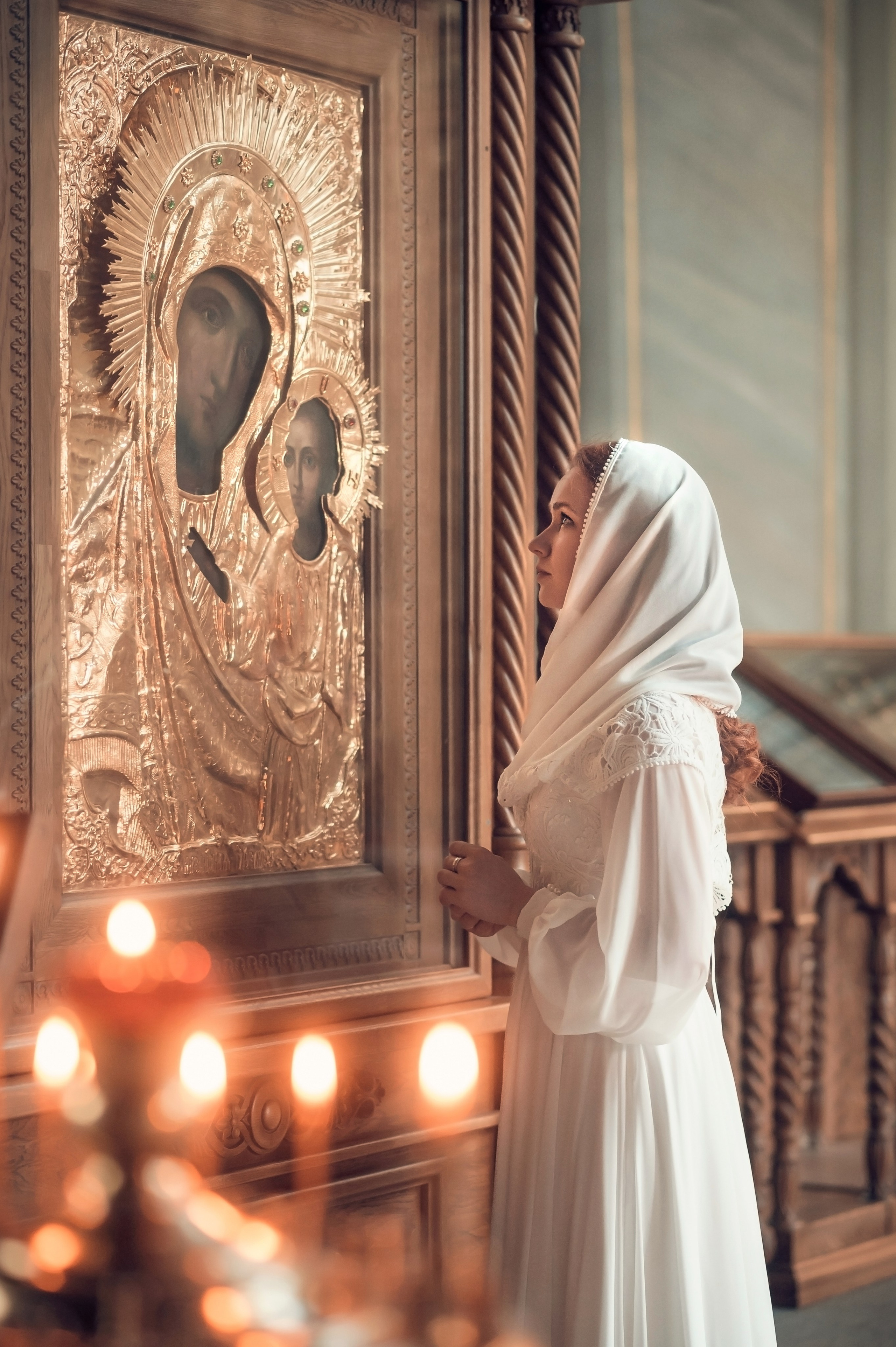 Таинство Венчания Христорождественский кафедральный собор. Семейный фотограф Олеся Батурина Рязань