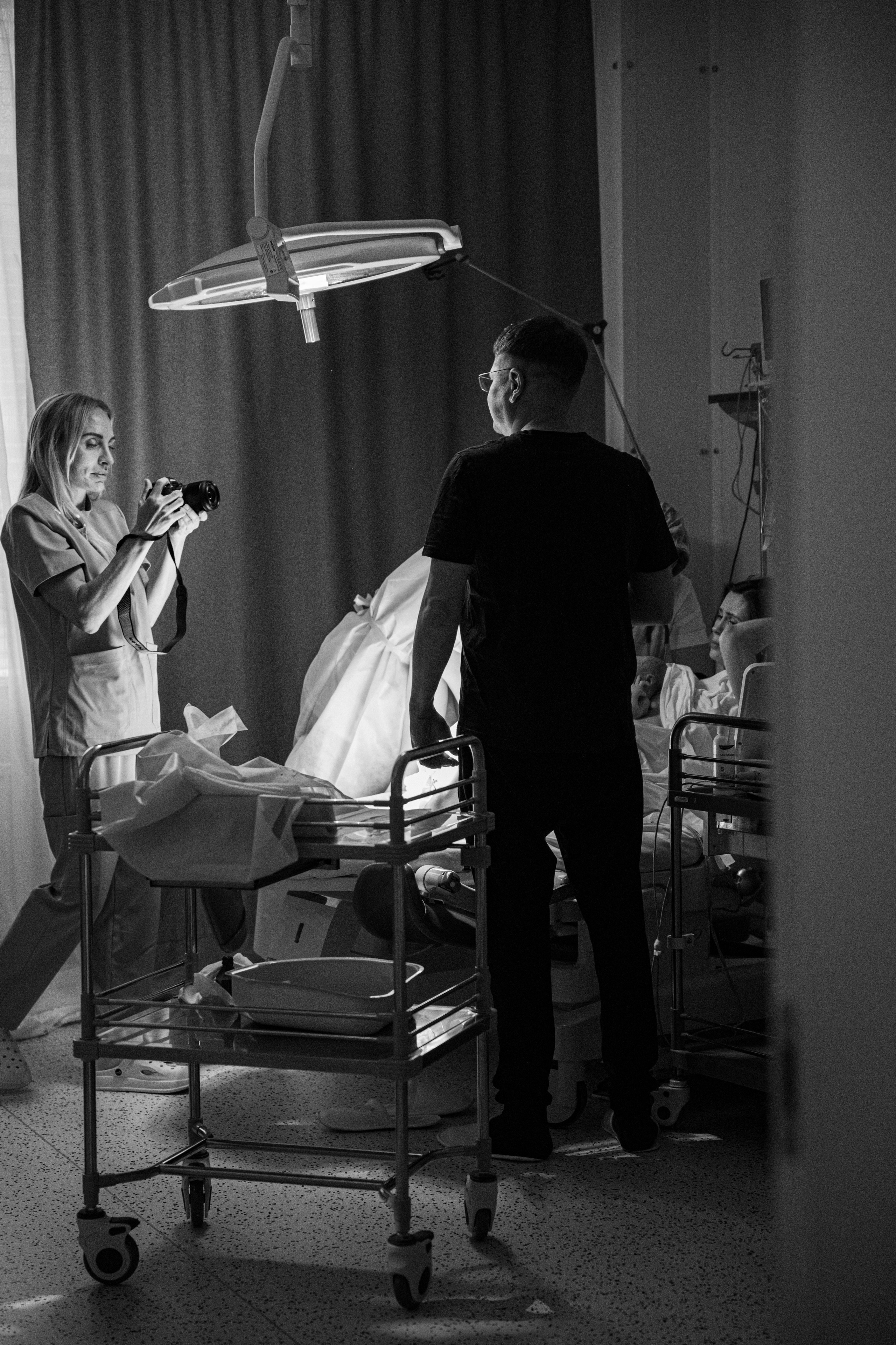 Роды в Лахтацентре Юля. Фотограф/видеограф в Санкт-Петербурге Динара Гольдина