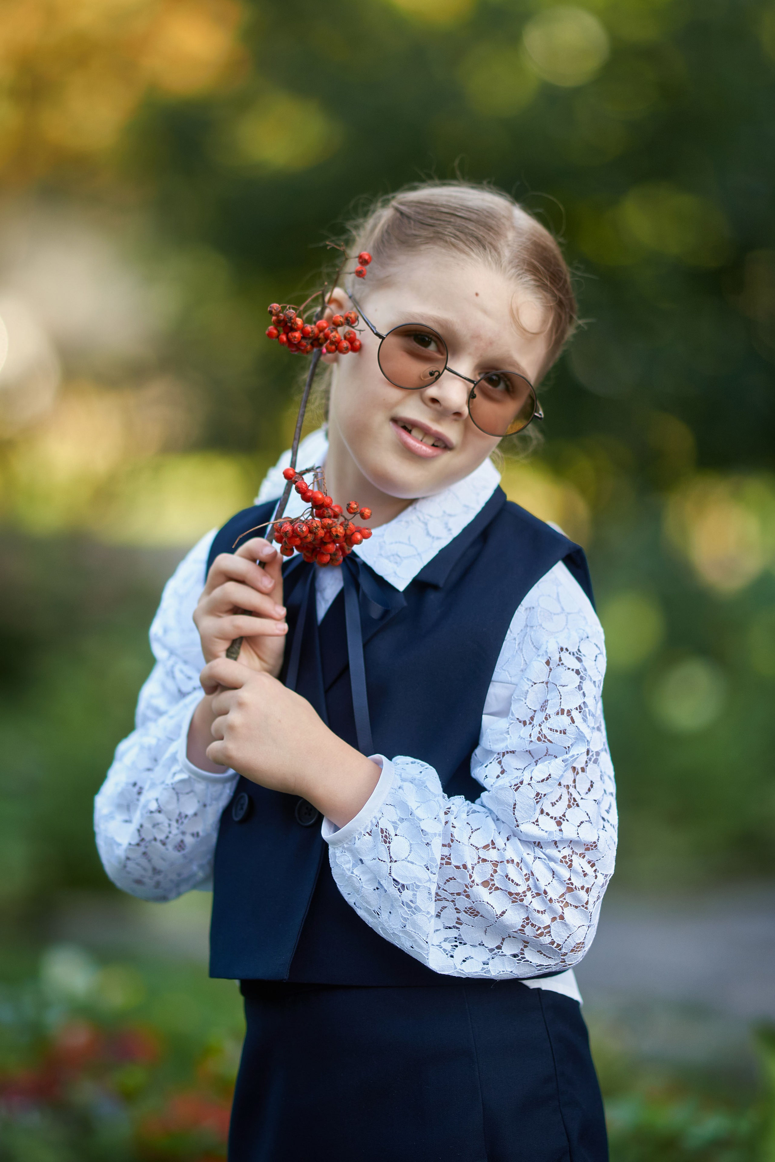 Первоклассница. Фотограф Владимир Артамонов