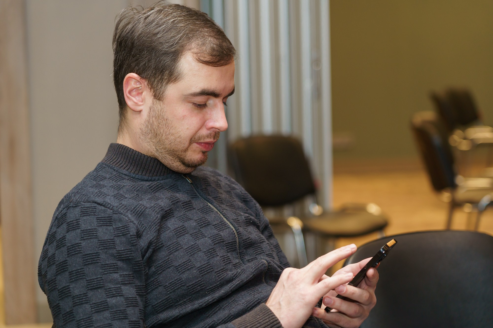 Выступление спикера. Photomantis