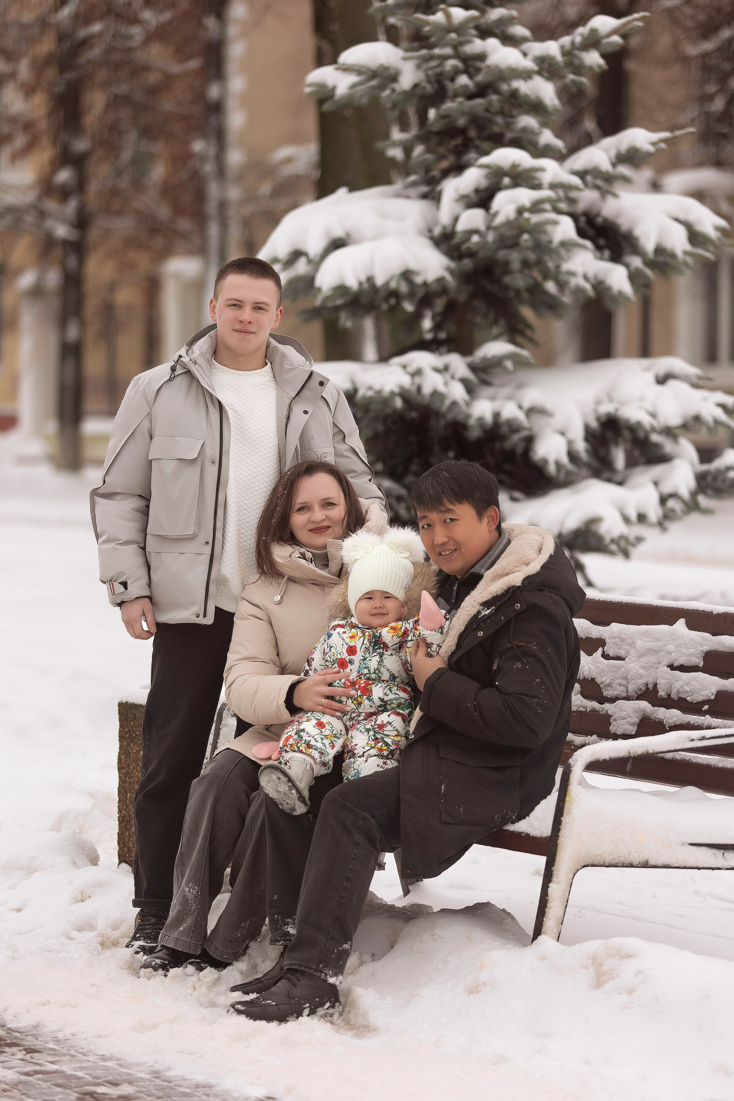 Зимняя история. Семейный и свадебный фотограф в Москве Леванова Александра