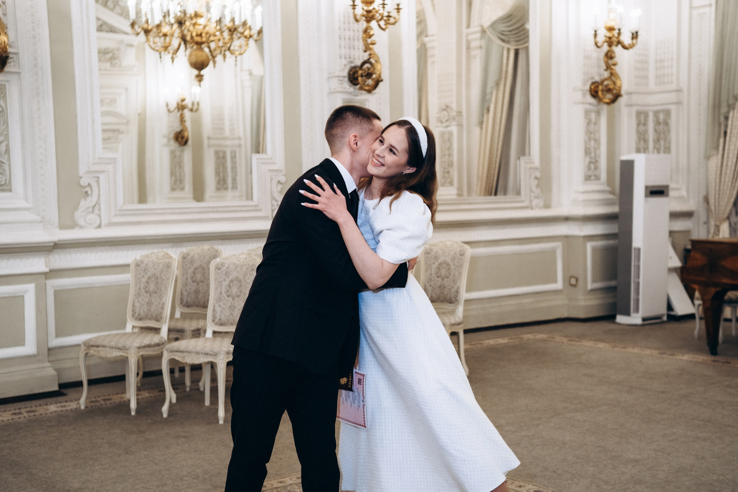 Дворец Бракосочетания № 1(вечерняя). Фотограф в Санкт-Петербурге Кристина Брянская