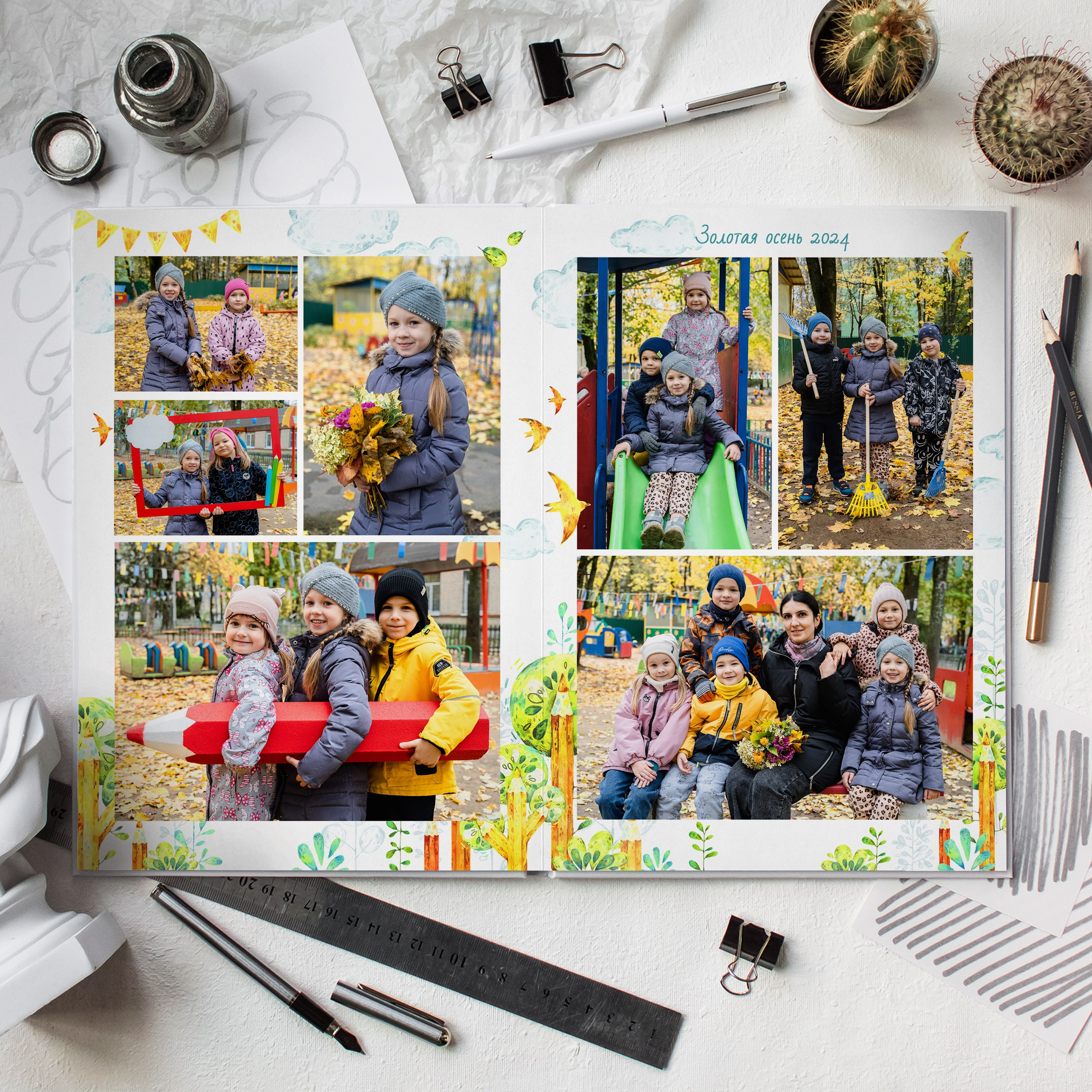 Выпускные альбомы. Детский сад. Фотограф Ольга Шупель
