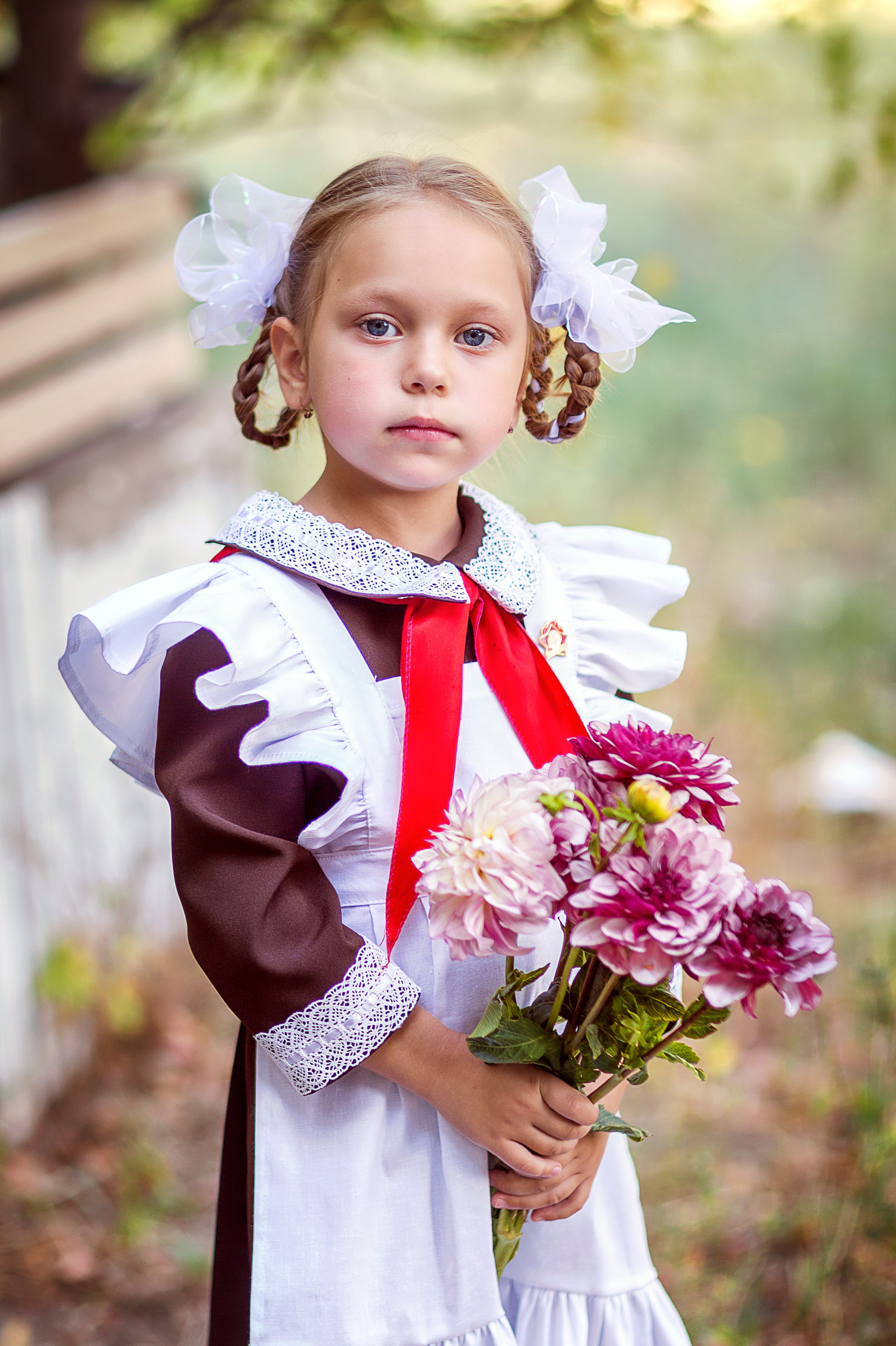 Детская школьная костюмированная фотосессия.