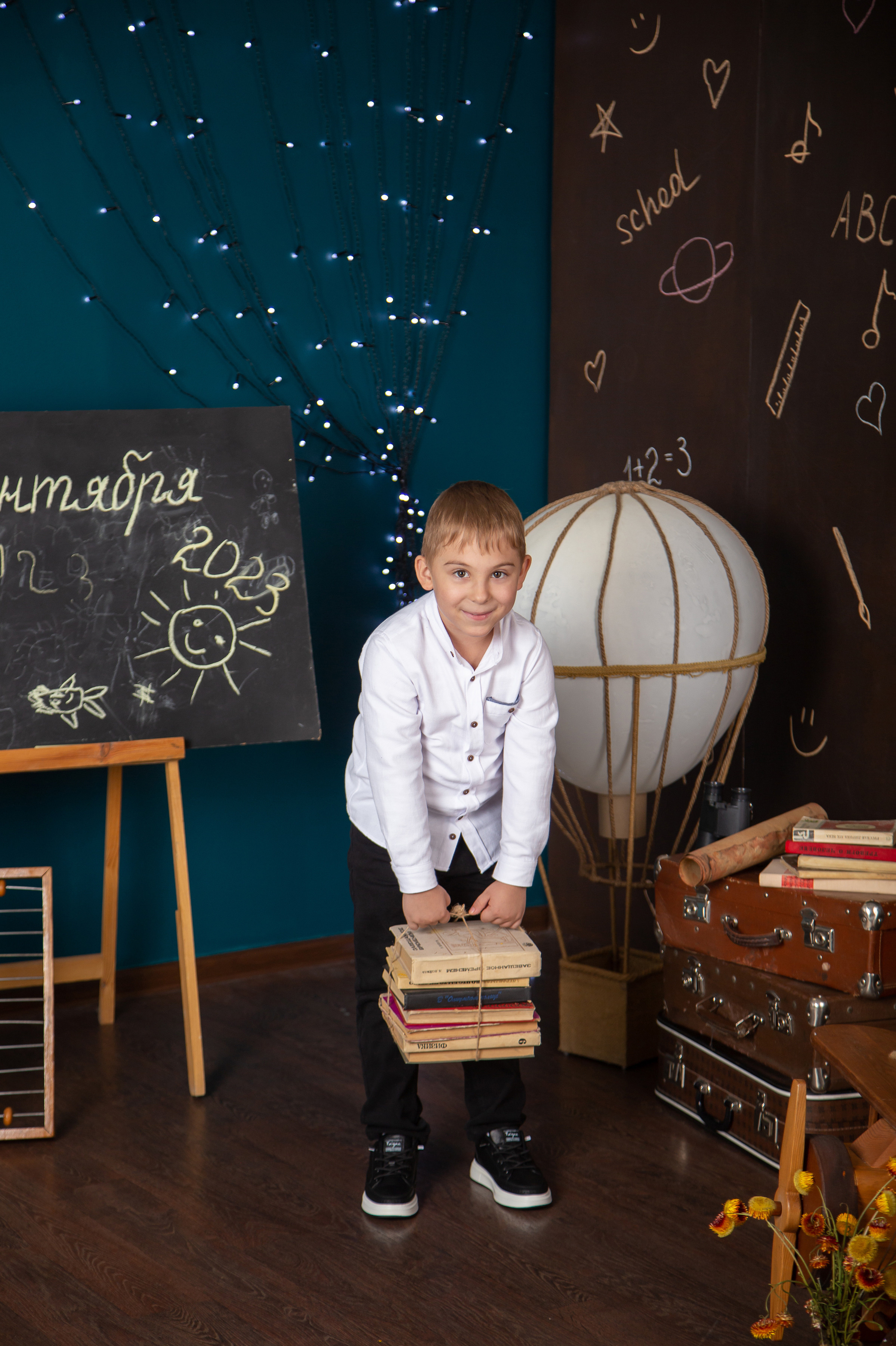 Фотосессия начальных классов в фотостудии. Казахстан. Караганда. Темиртау