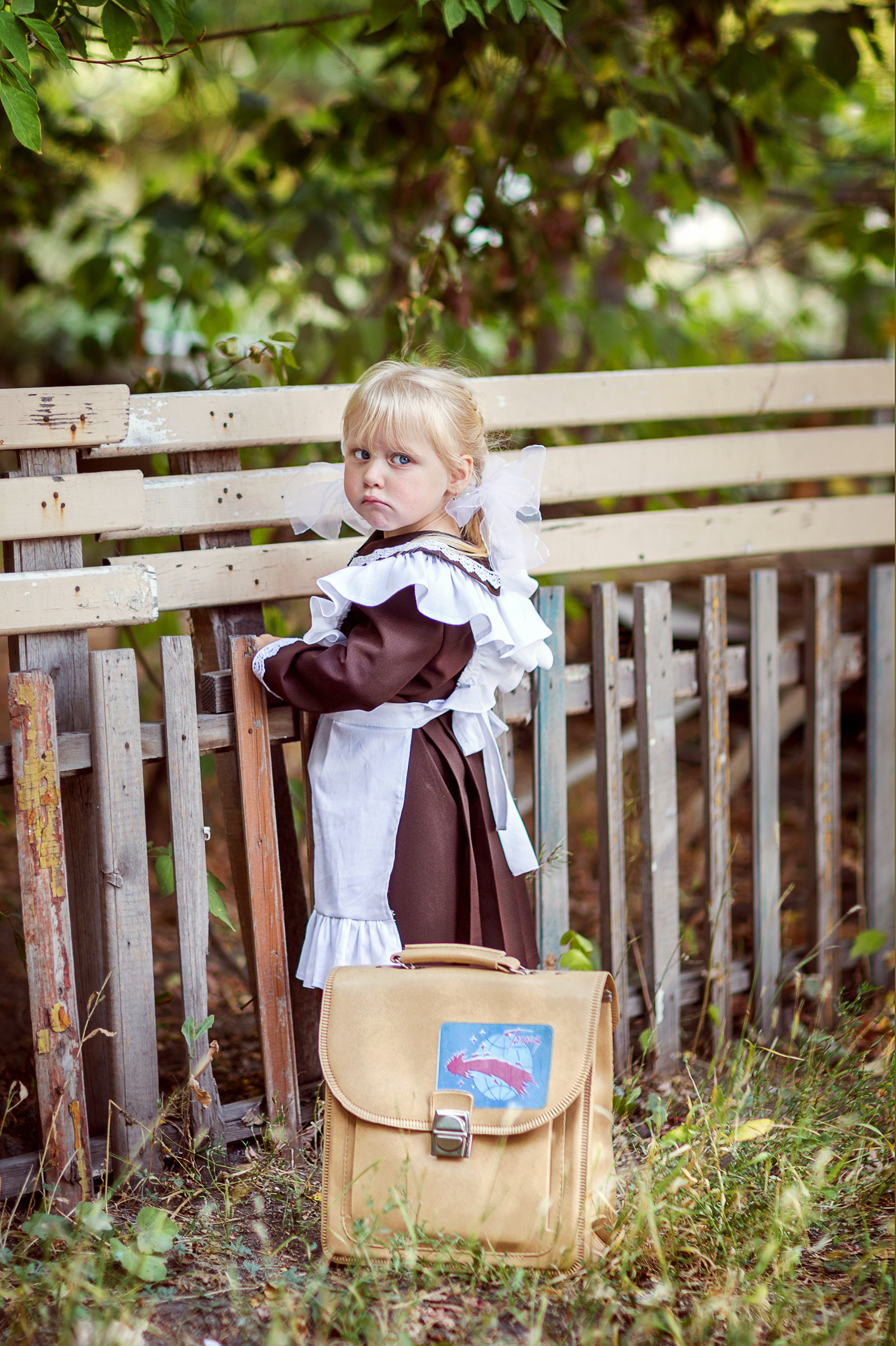 Детская школьная костюмированная фотосессия.