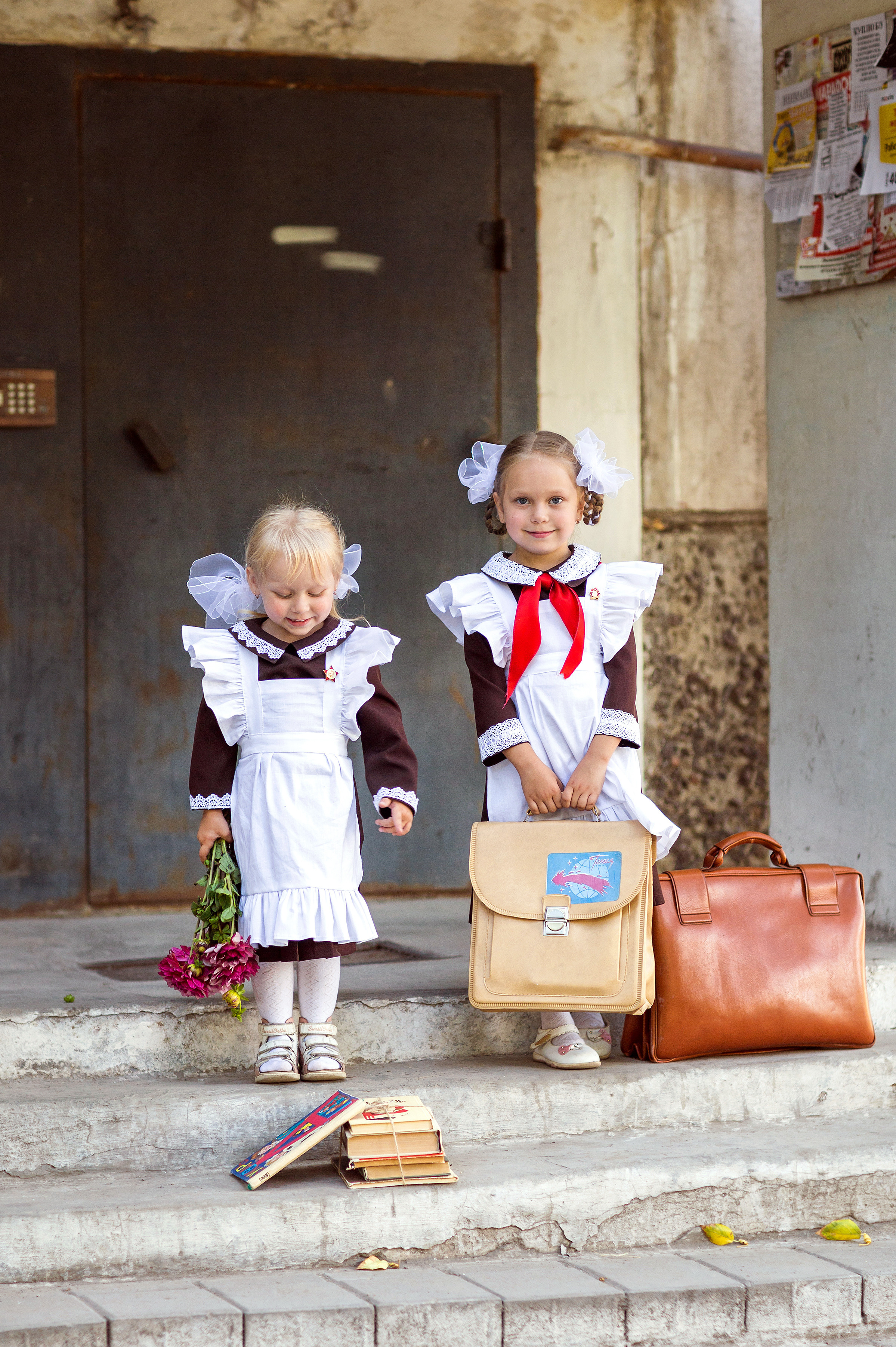 Детская школьная костюмированная фотосессия.