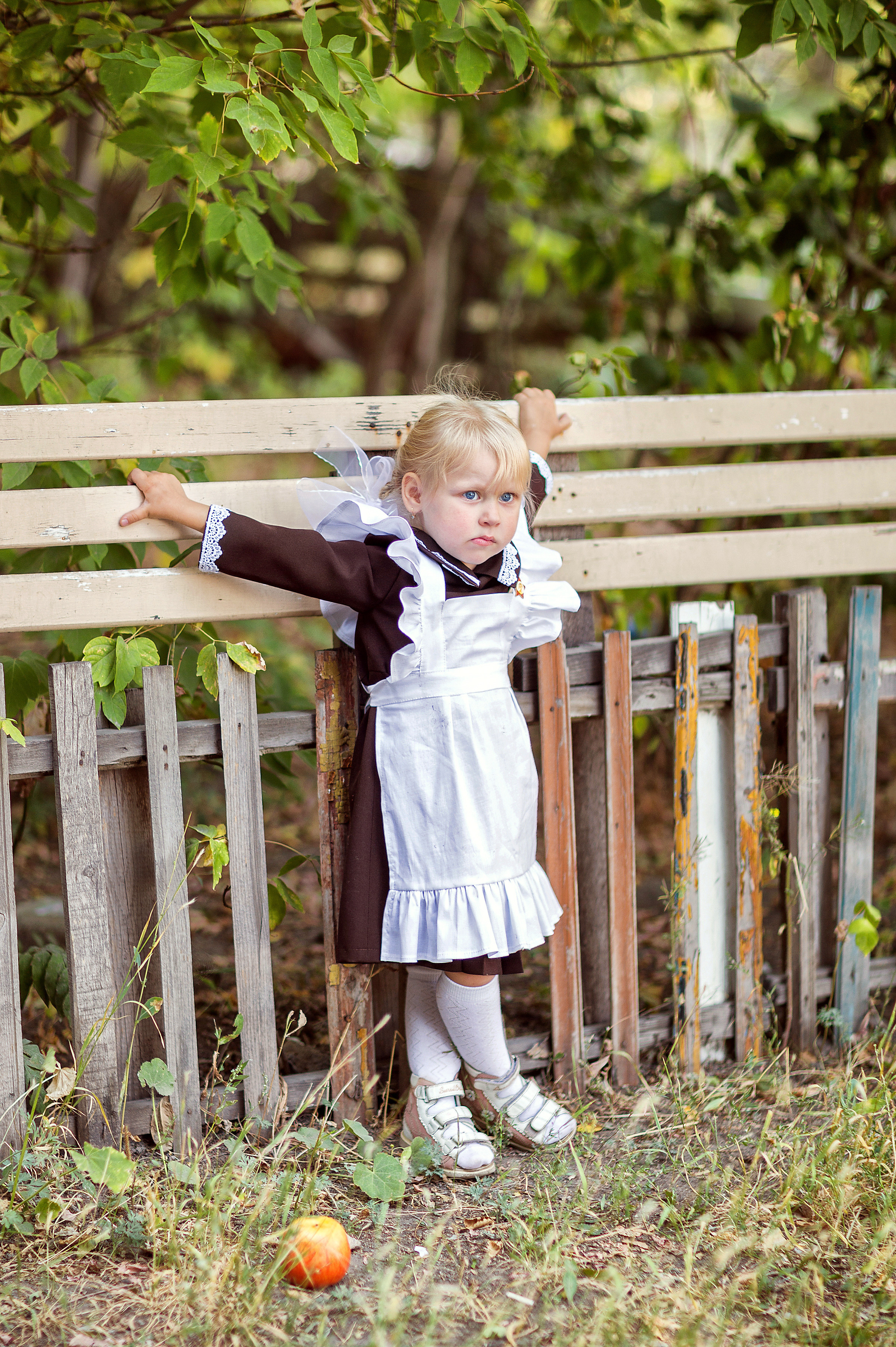 Детская школьная костюмированная фотосессия.