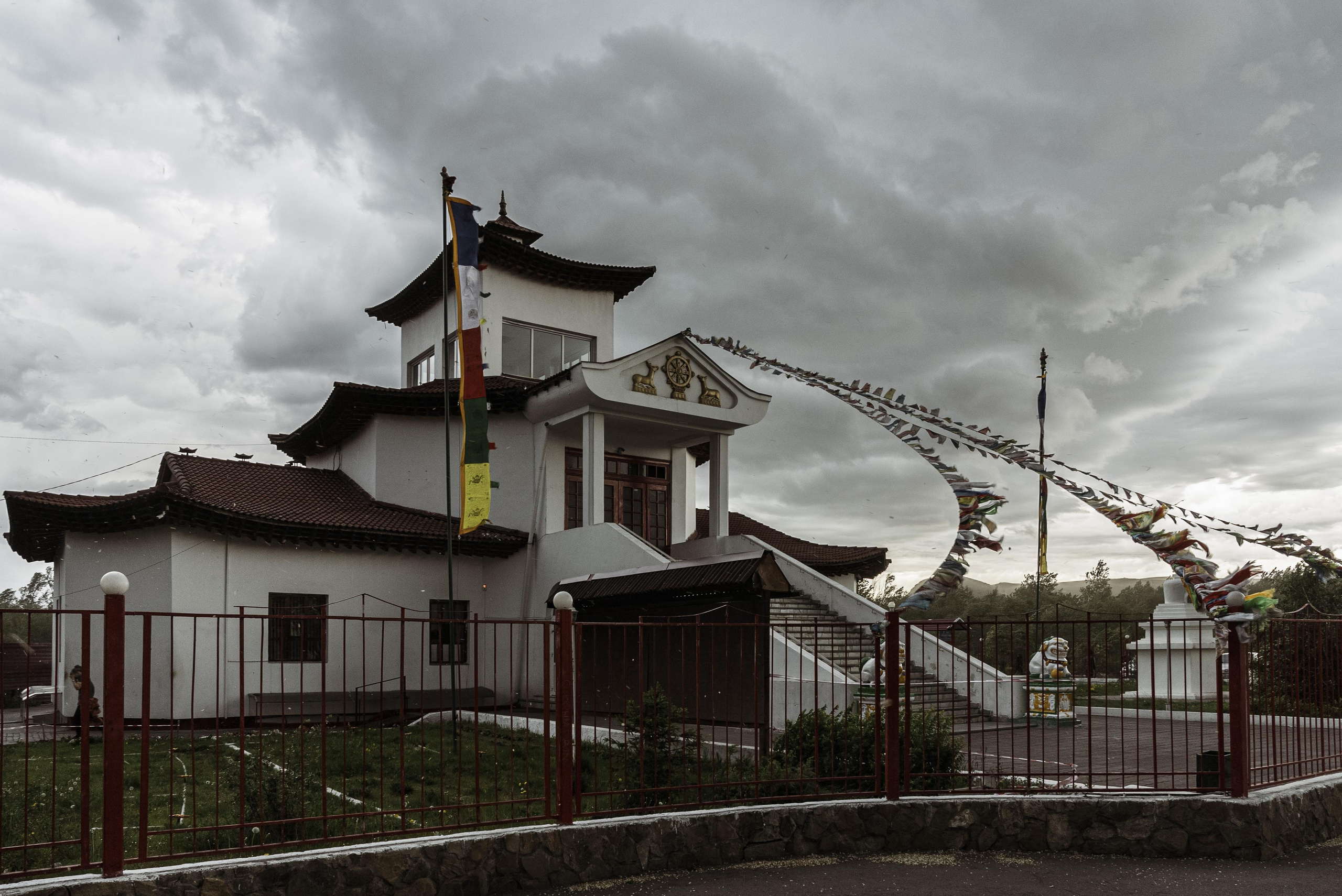 Буддистский храм в Кызыле