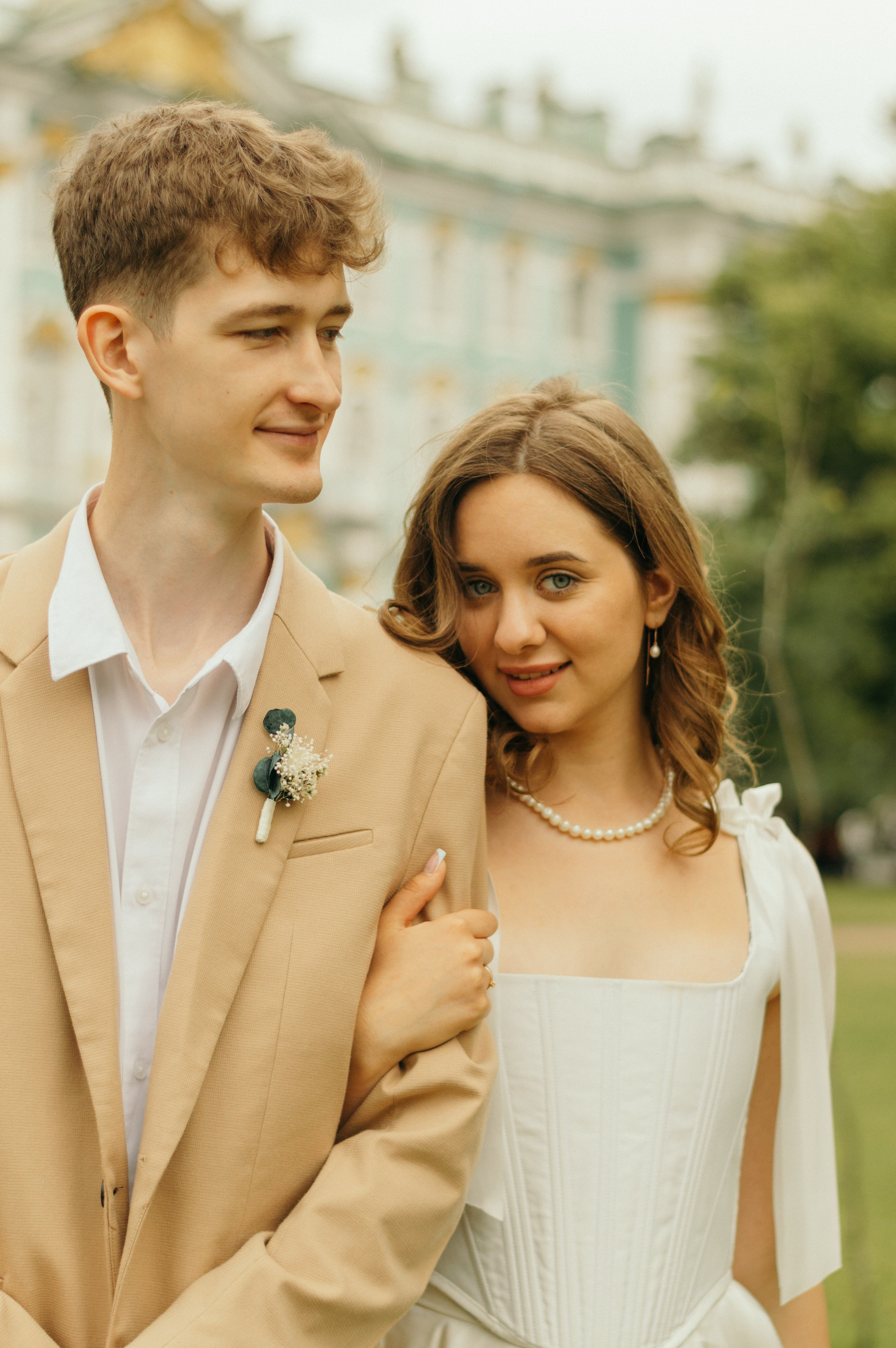 Дарья и Даниил. Фотосессия свадебный день в Питере. Портретный и лавстори фотограф в Стерлитамаке Альбина Шарт