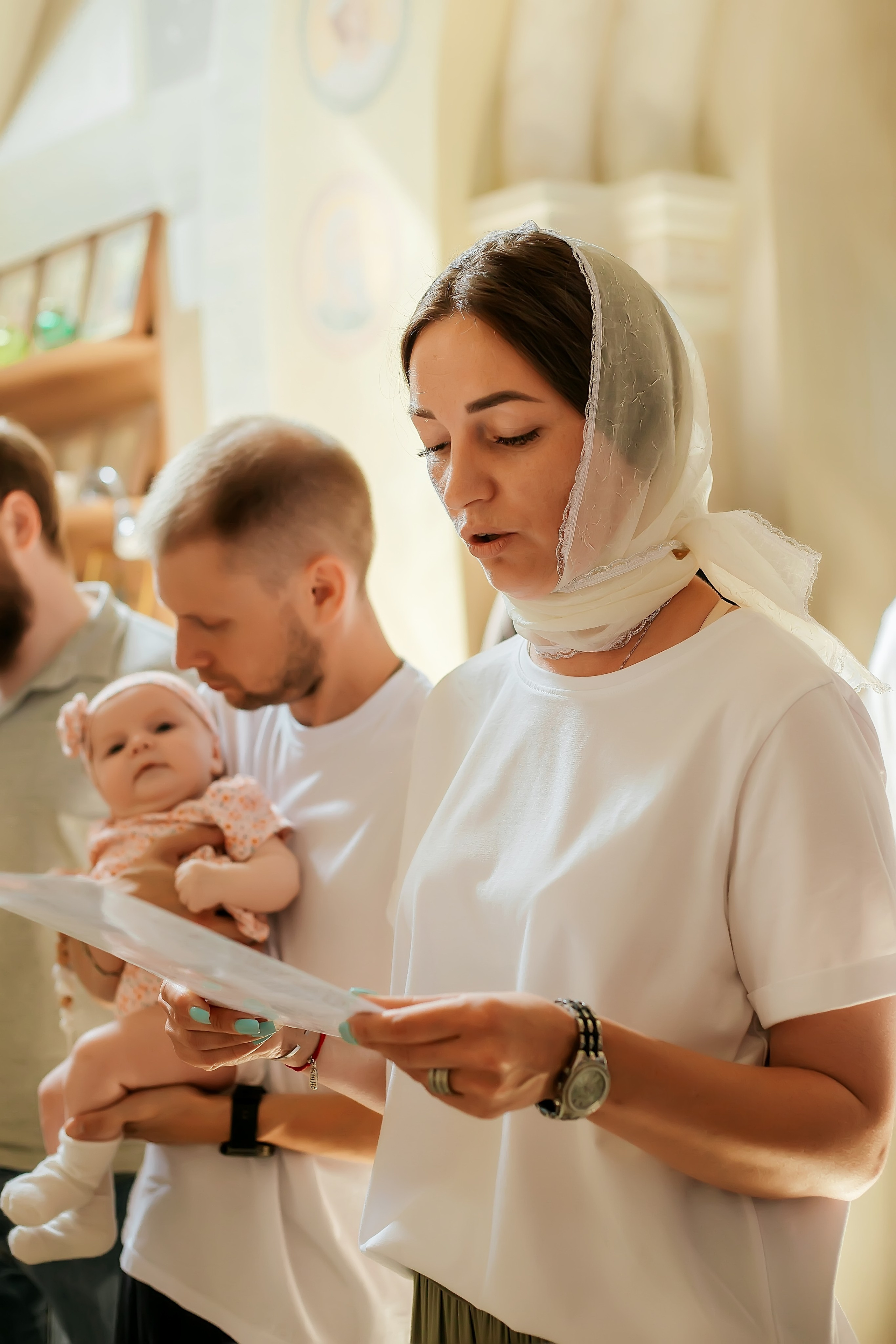 Крещение Валерии. Школьный и детский фотограф Старожилово