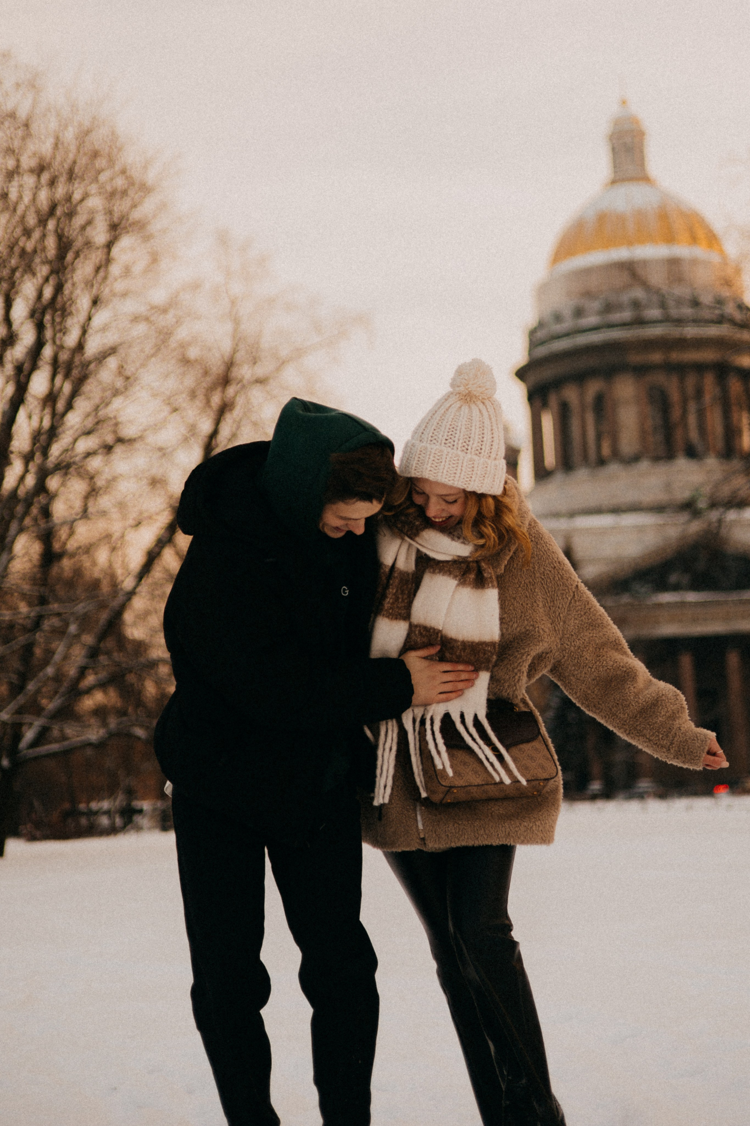 Зима. Любовь. Питер. Фотограф Настя Леонова