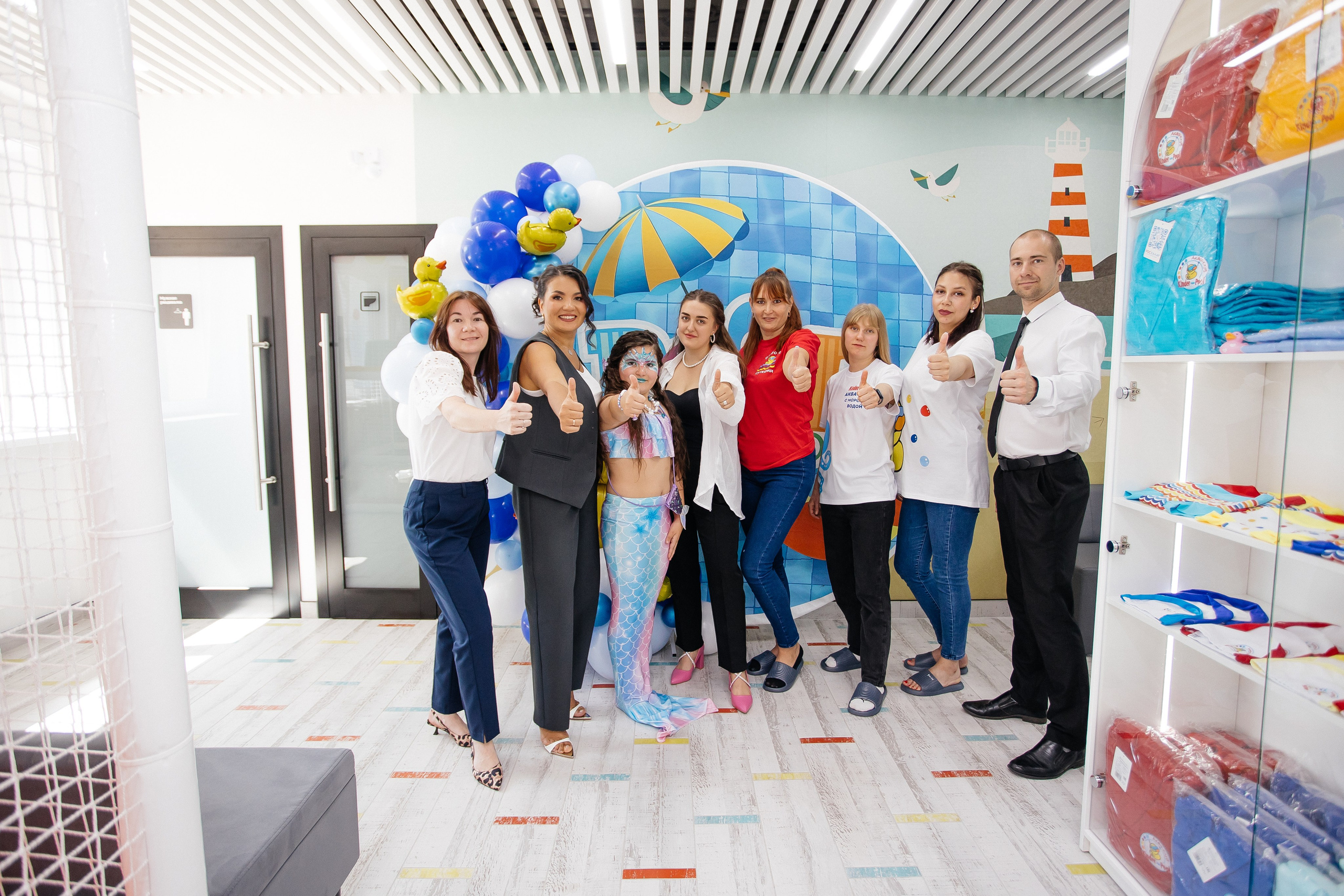 Открытие бассейна. Фотограф в Иркутске