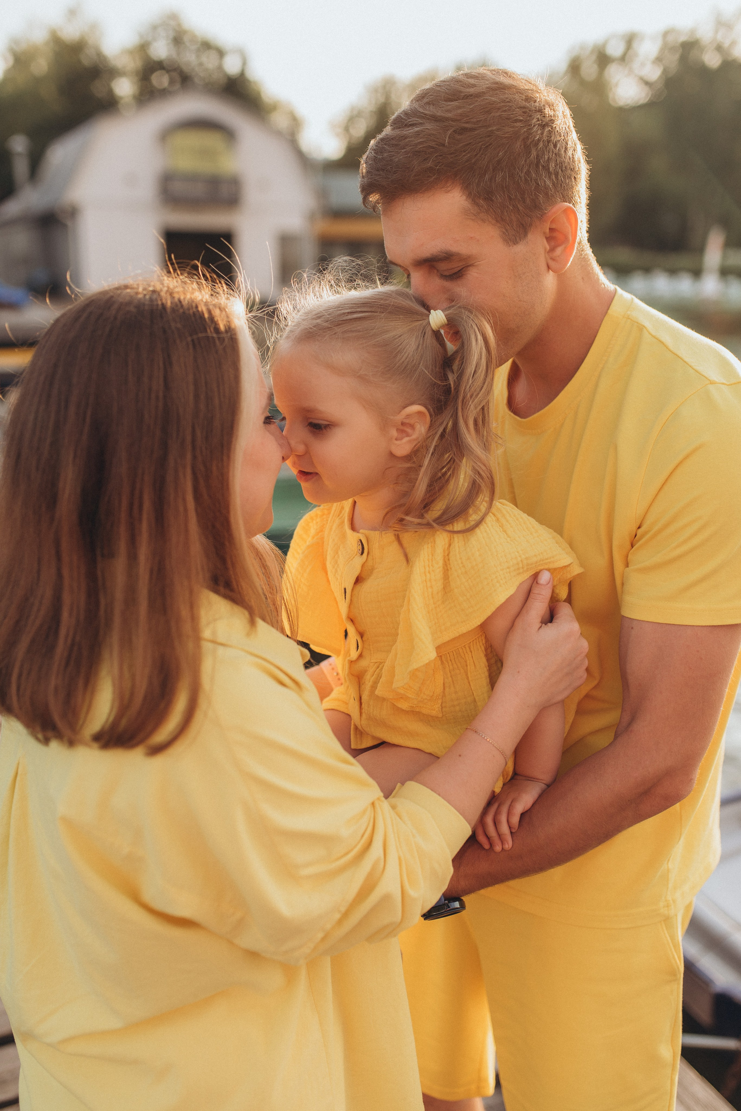Летняя прогулка на закате. Семейный фотограф в Москве Екатерина Север