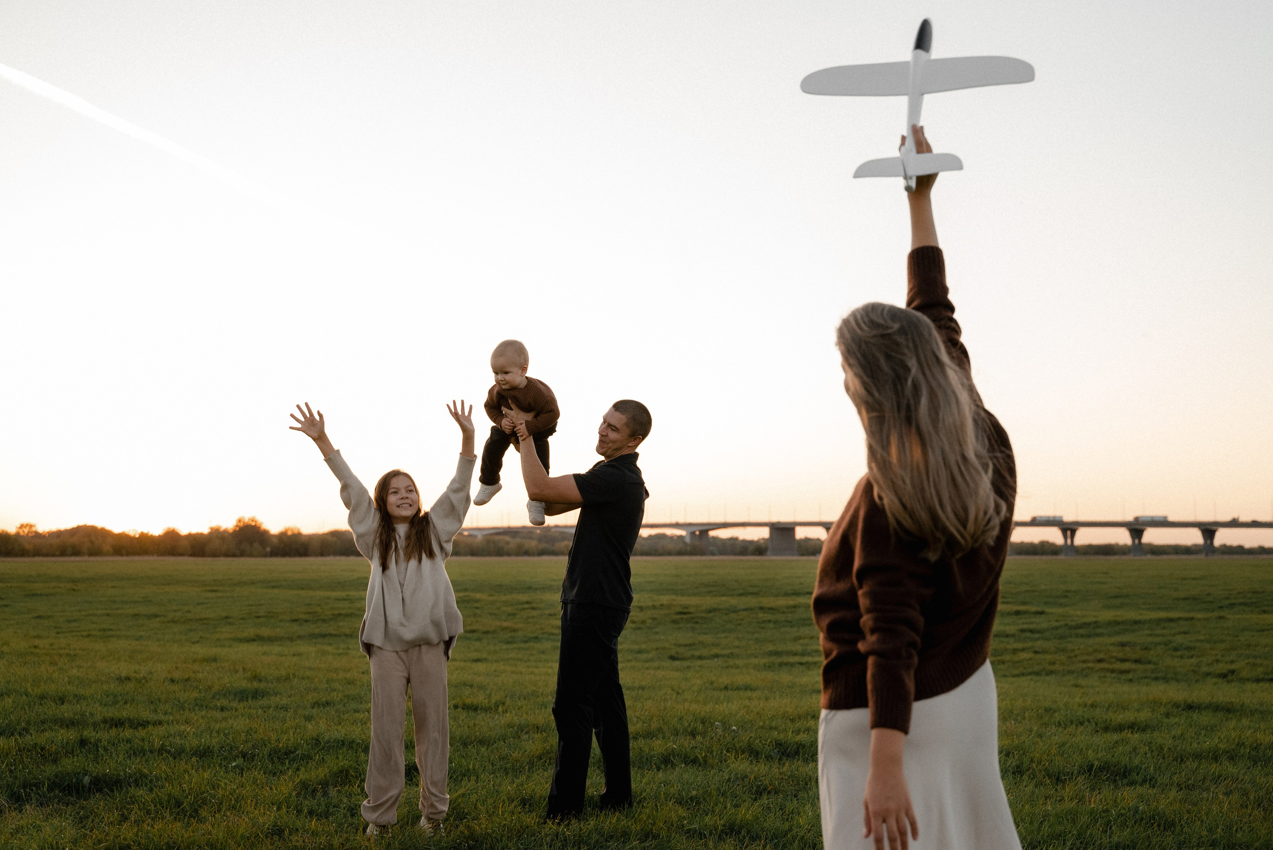 Детский самолётик. Свадебный и семейный фотограф в Рязани Калинкина Мария